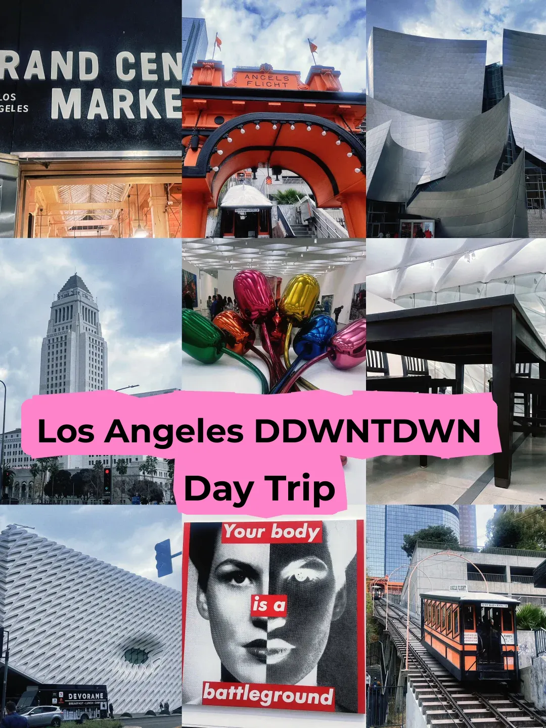 This Is the Best Way to Explore LA's Downtown Without Getting Exhausted!