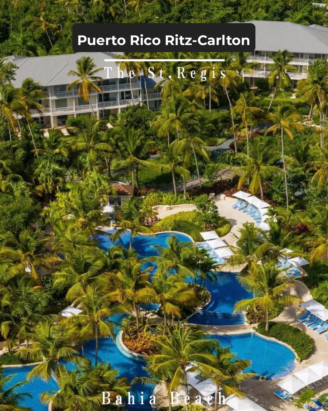 Hidden Gem Island Resort Recommendation | The St. Regis Bahia Beach Resort, Puerto Rico