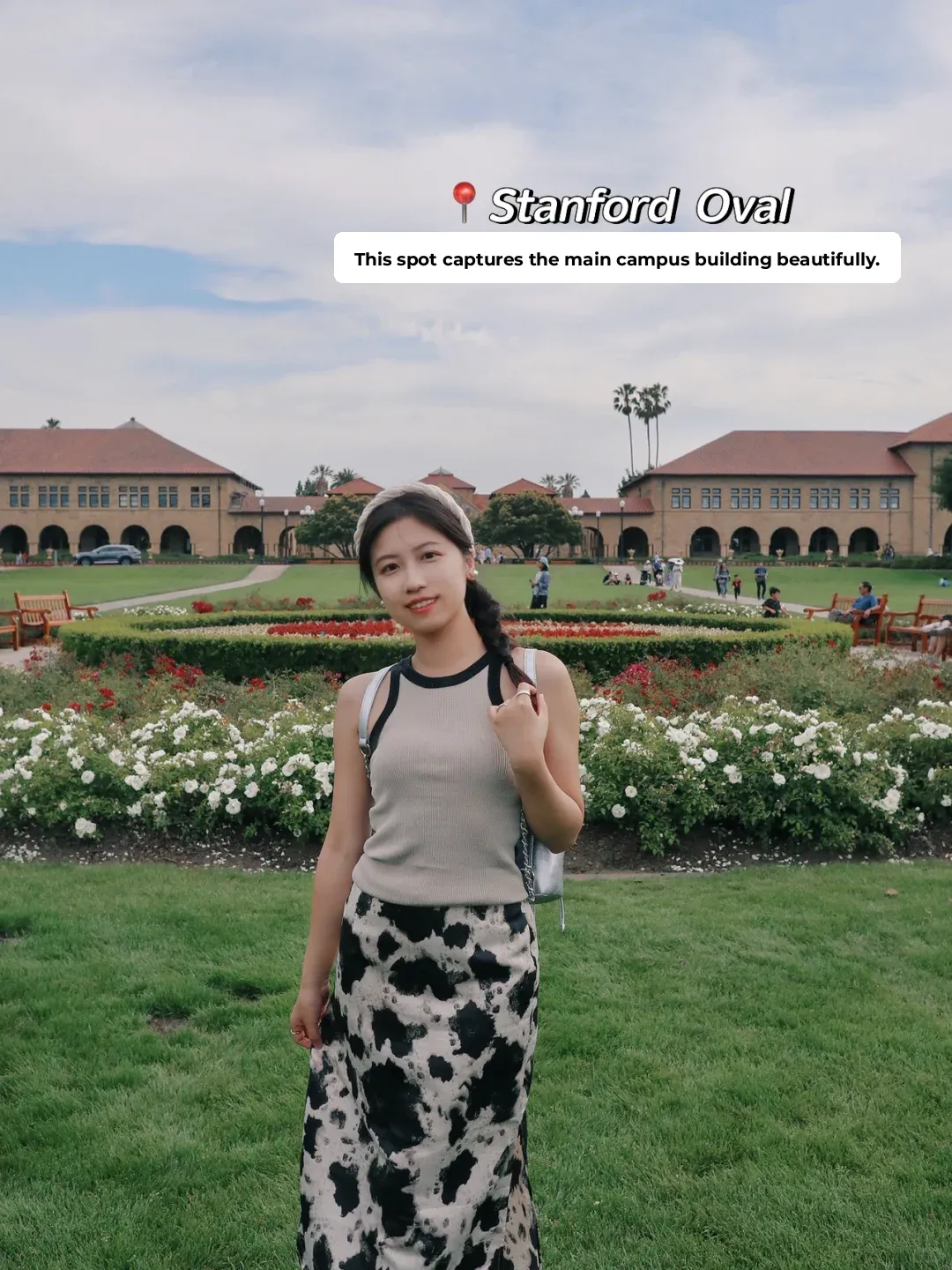 Stanford is so awesome 💚 Tour Route