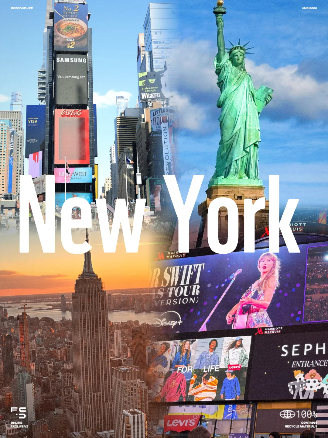 My NYC in Photos 👉🏻 The Ultimate 2-Day, 1-Night Guide to New York!