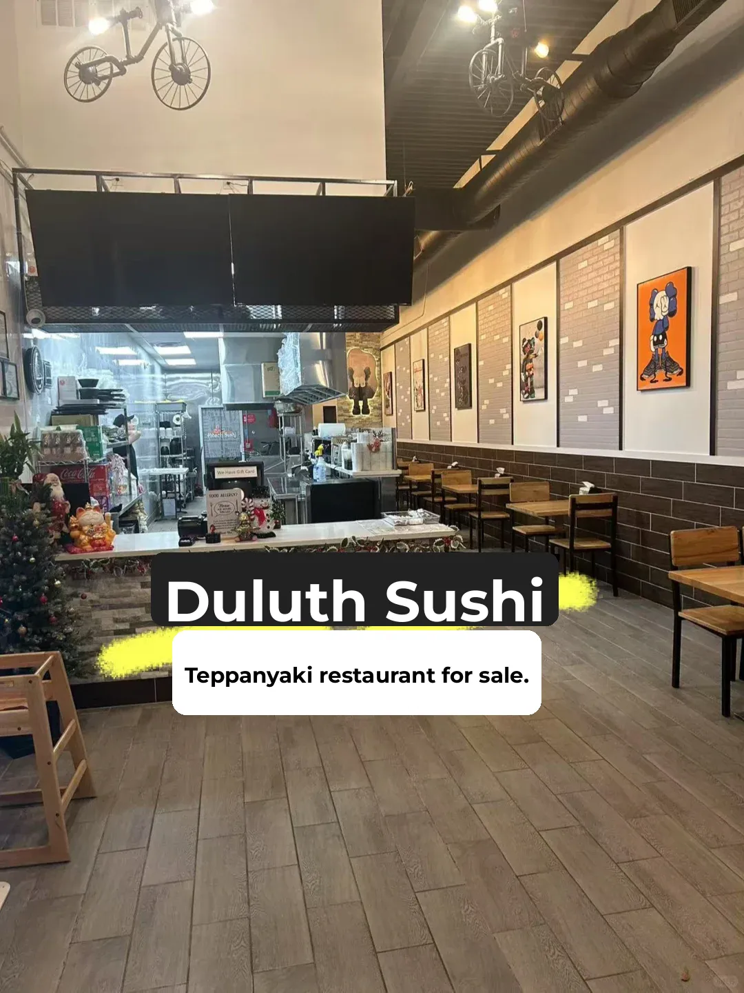 Duluth Sushi and Teppanyaki Restaurant for Sale