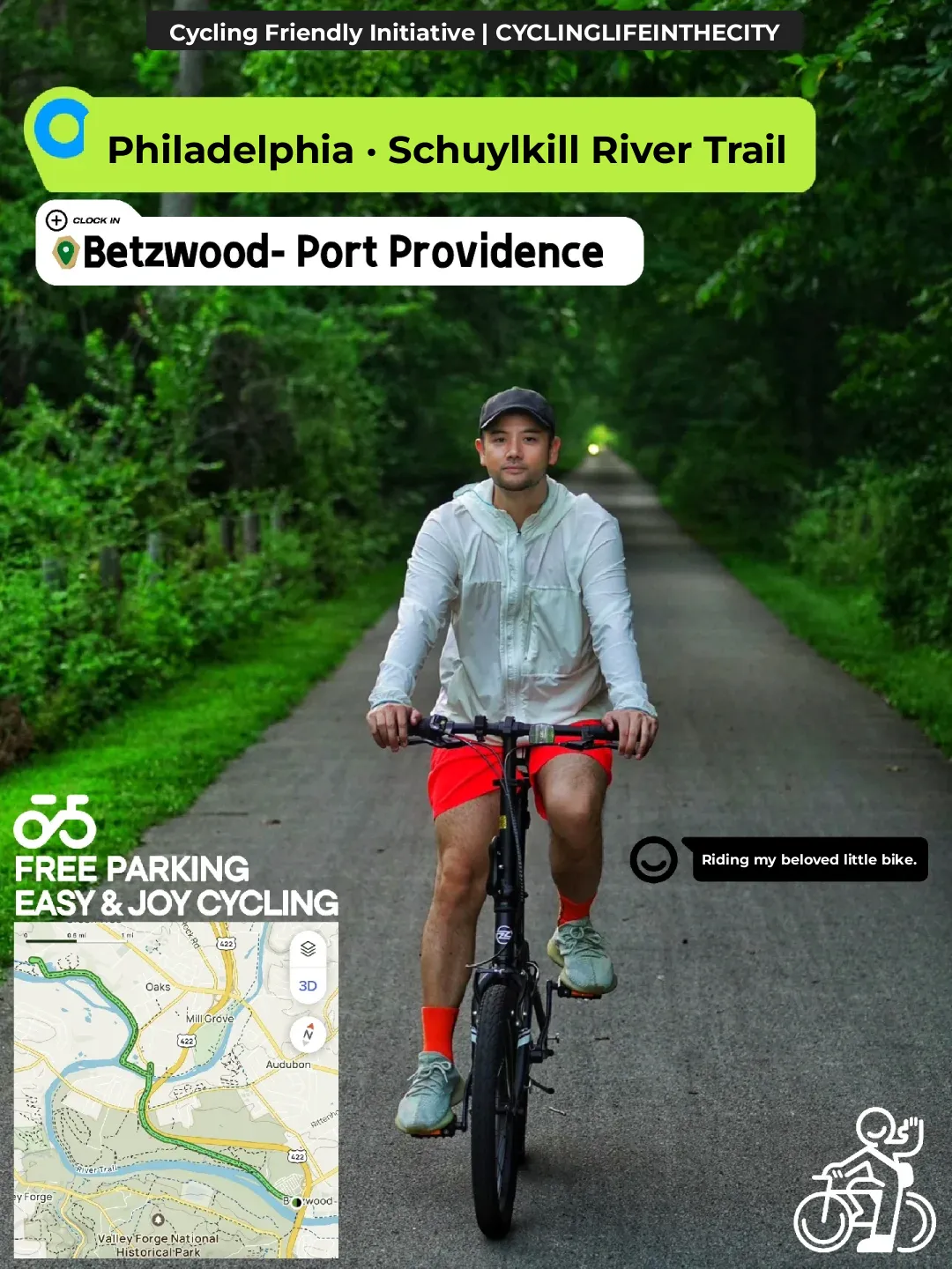 Philadelphia Area Hiking & Biking Routes Recommendation | Riverside Canopy Trail