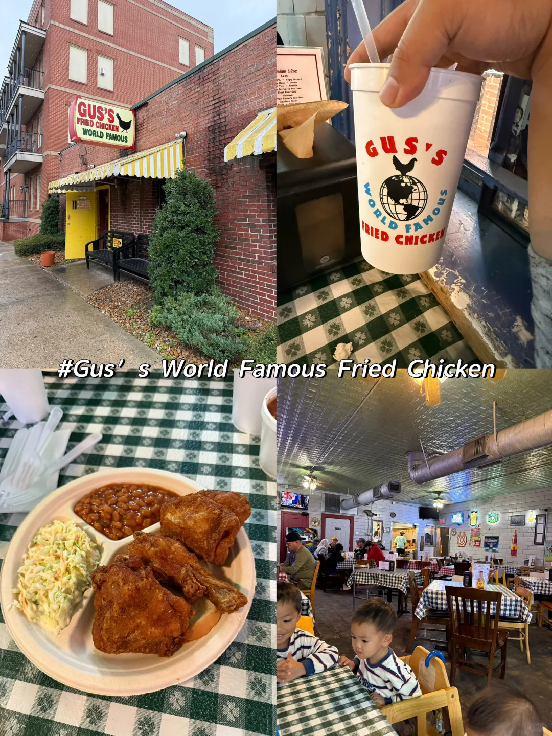 Memphis Food Exploration | Gus's World Famous Fried Chicken