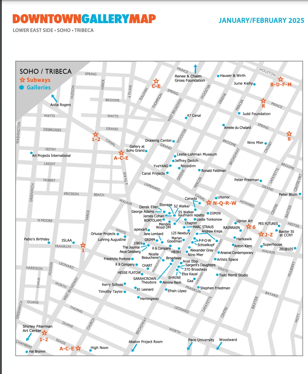 Here’s Your Essential Downtown NYC Gallery Map – Let’s Explore Soho!