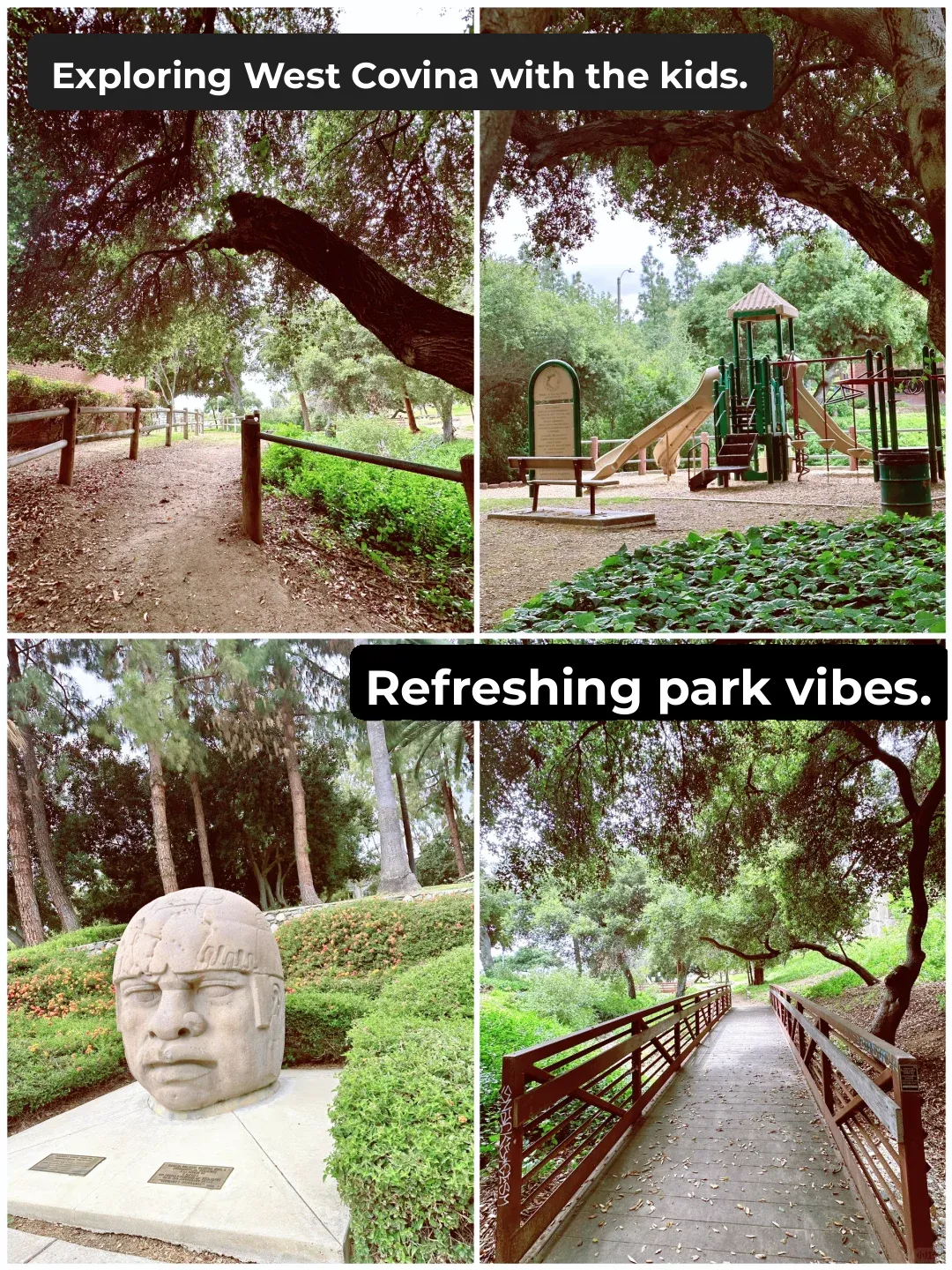 West Covina: Perfect Park for Summer Family Walks with Shade Trails