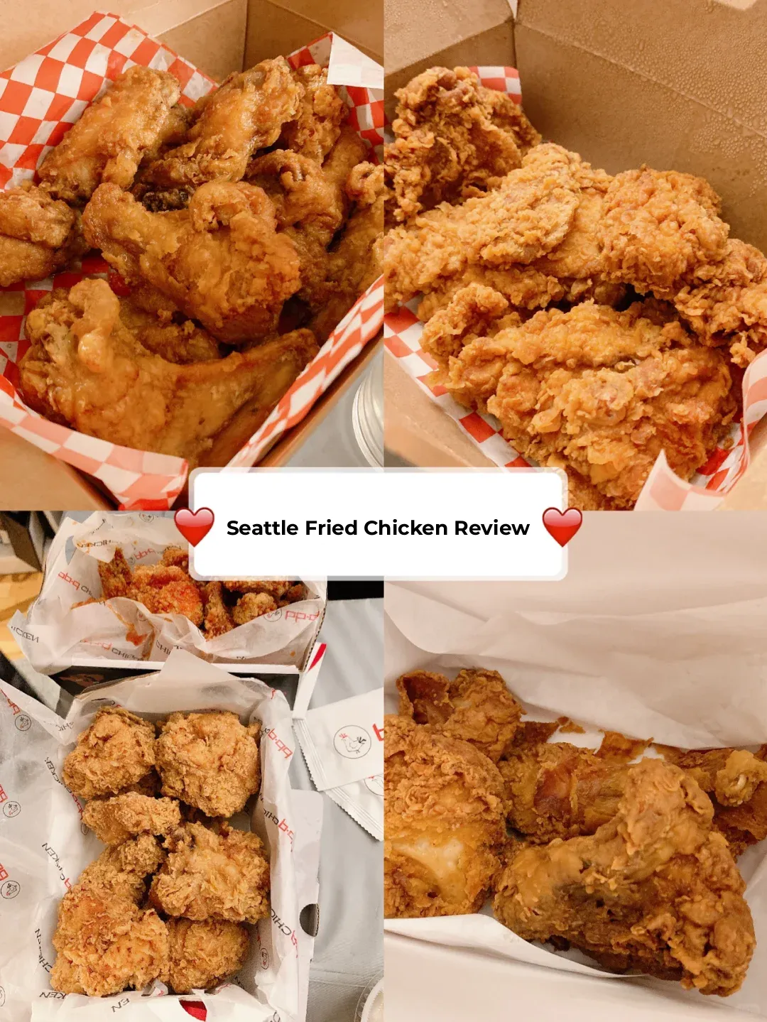 "Seattle's American & Korean Fried Chicken Taste Test 🍗"