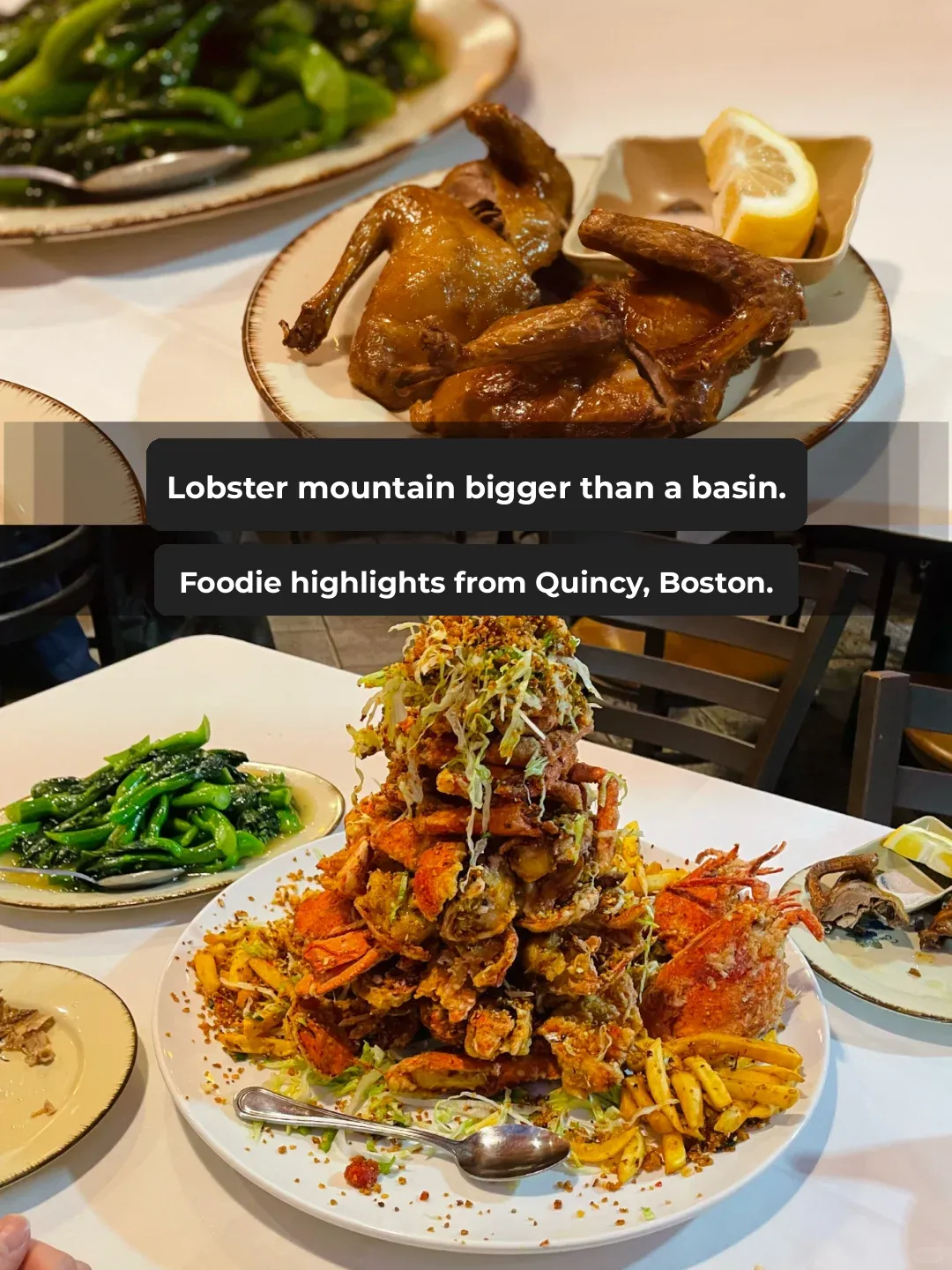 Fam, what to do when you're stuffed from lobster? Quincy's food scene in Boston