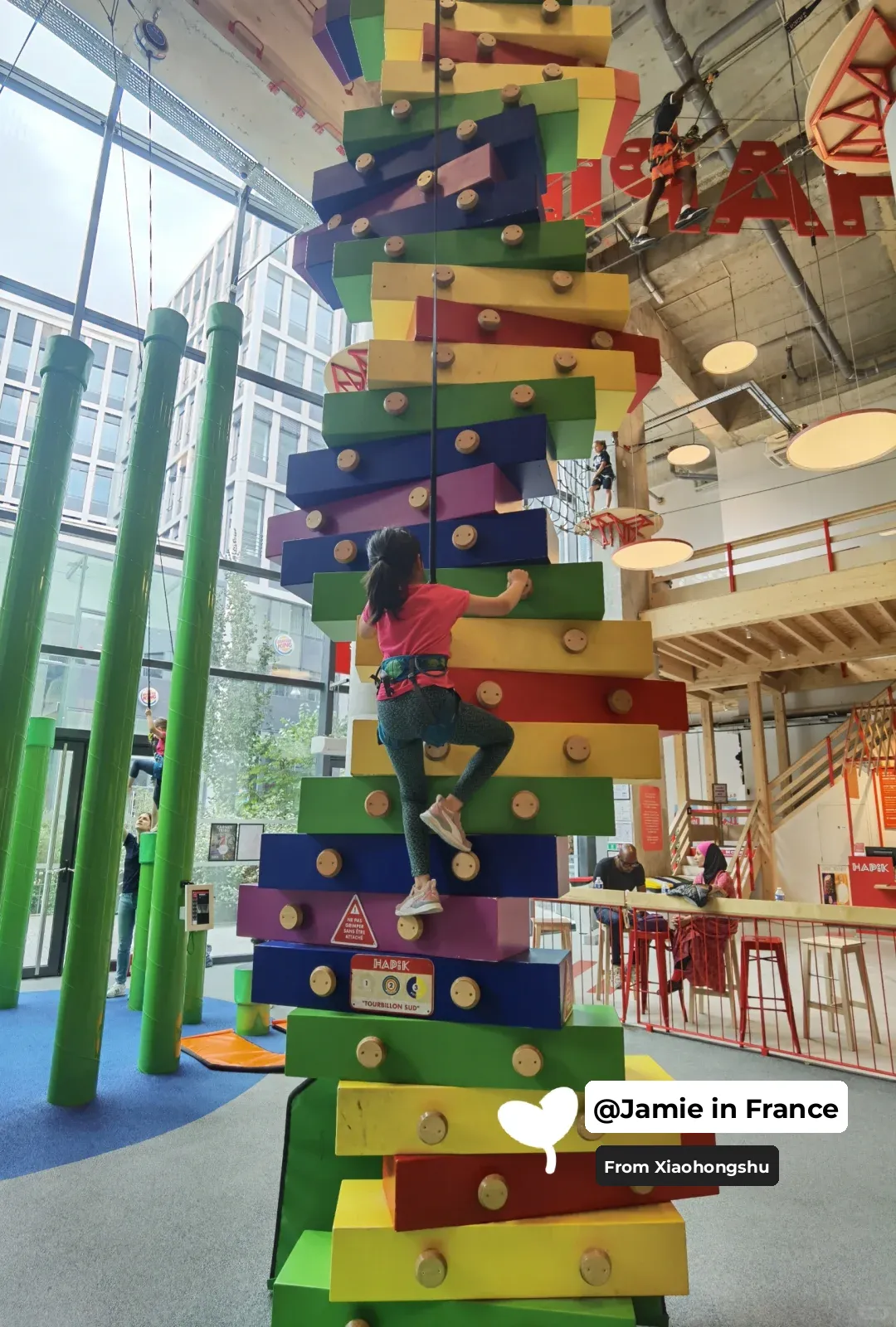 Indoor Kids' Rock Climbing in Paris