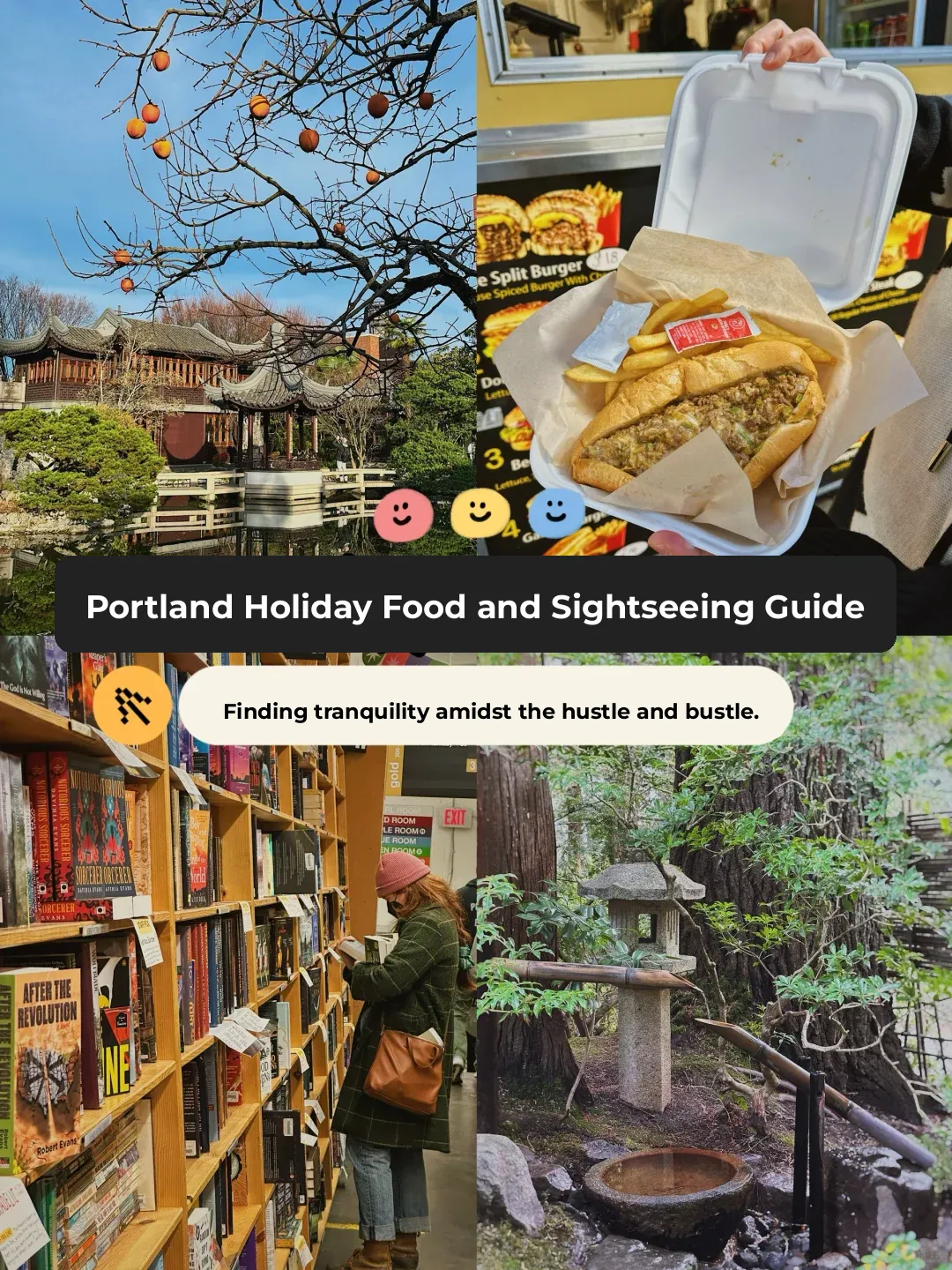 Portland | Finding Tranquility Amidst the Holiday Bustle 🌆🍴