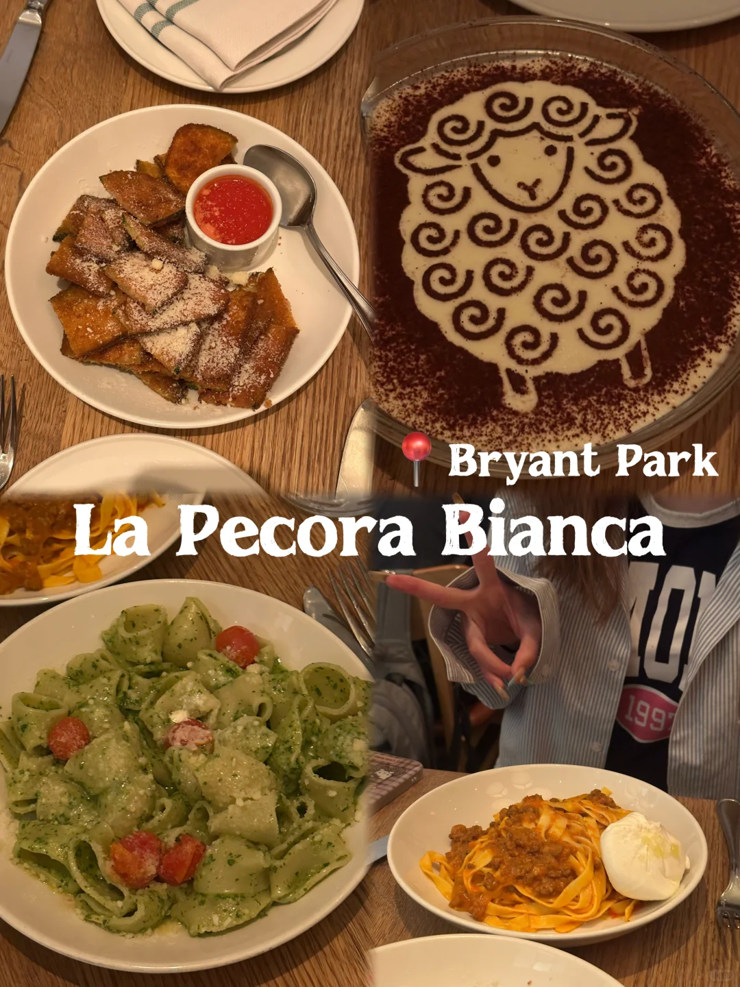 NY｜😆 Finally Got to Try Adorable Lamb-Shaped Tiramisu in NYC! 🐑