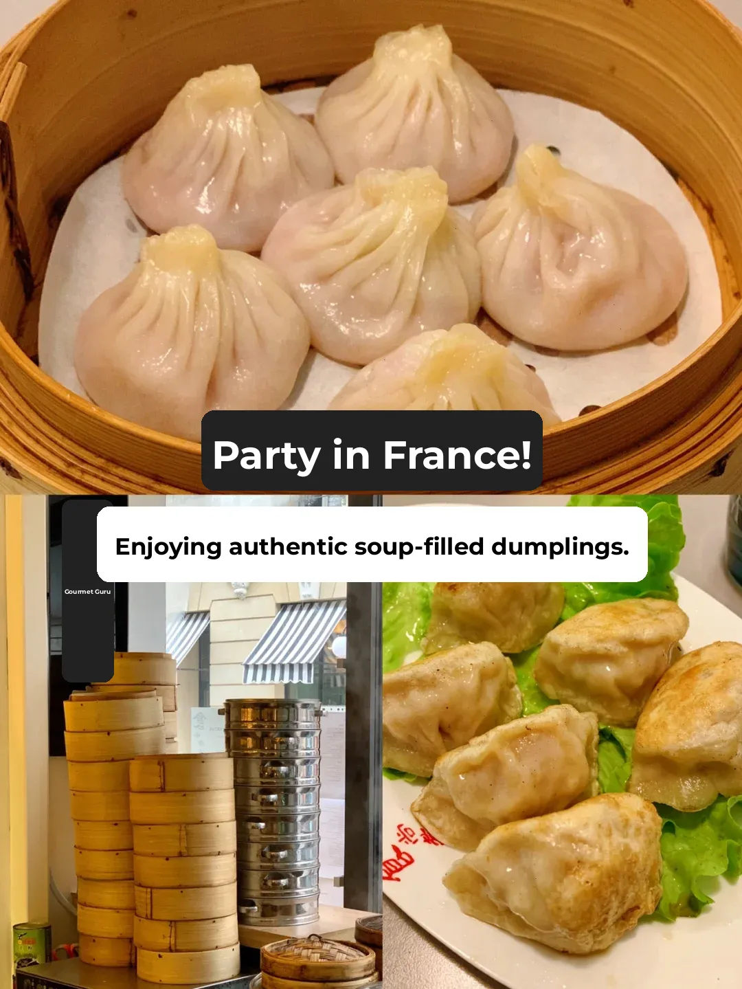 Pretending to Be in Shanghai 🇫🇷 Eating Authentic Xiaolongbao in Paris 🤭