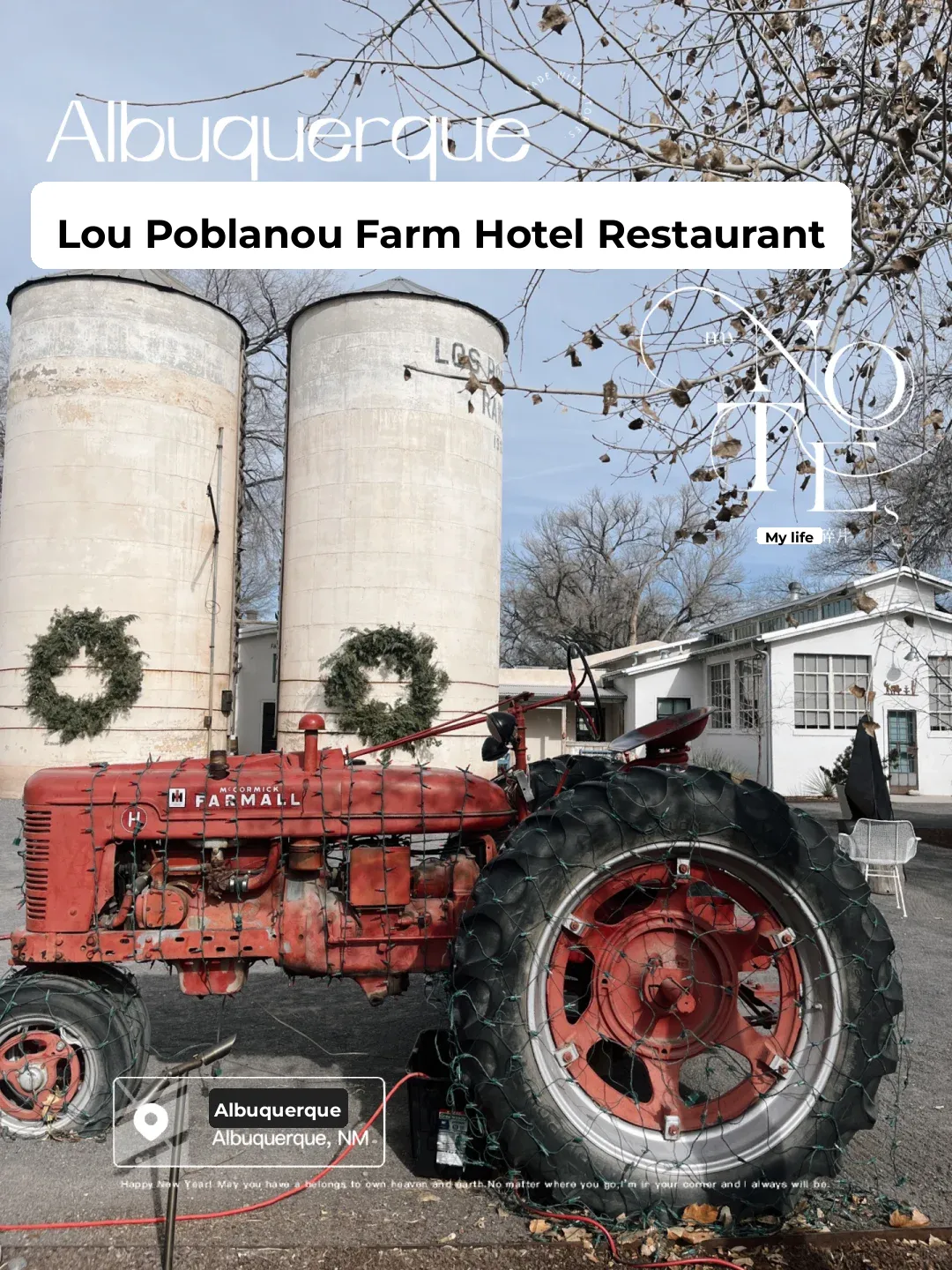 New Mexico ABQ | A Hidden Restaurant in a Lavender Farm