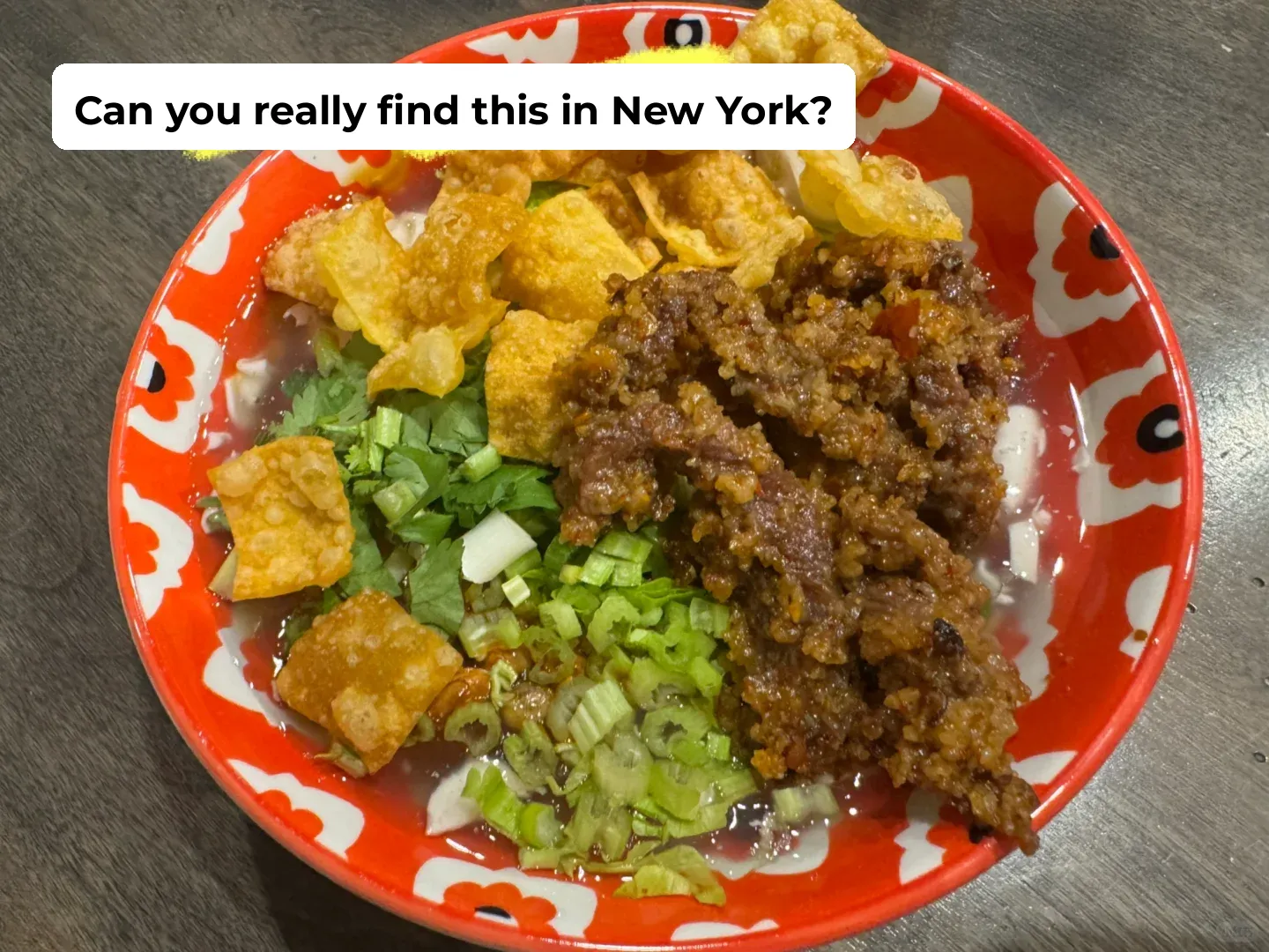 New York's One-of-a-Kind Culinary Delight