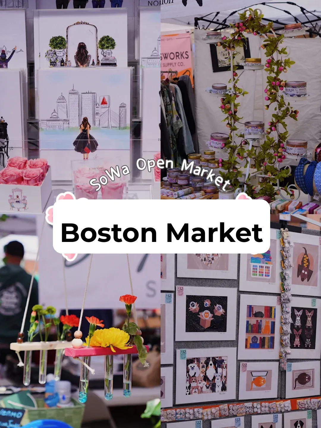 Where to Go in Boston This Weekend 🤩 SoWa Open Market