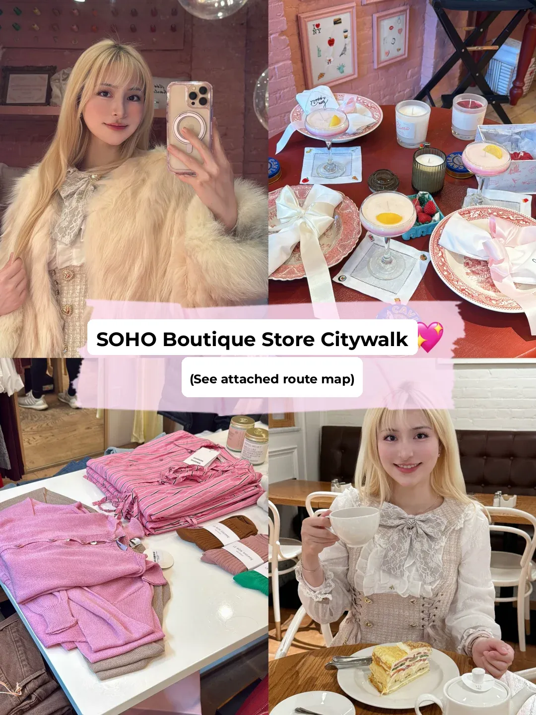 New York | A Charming Spring Stroll Through SOHO’s Lovely Boutiques 🌸