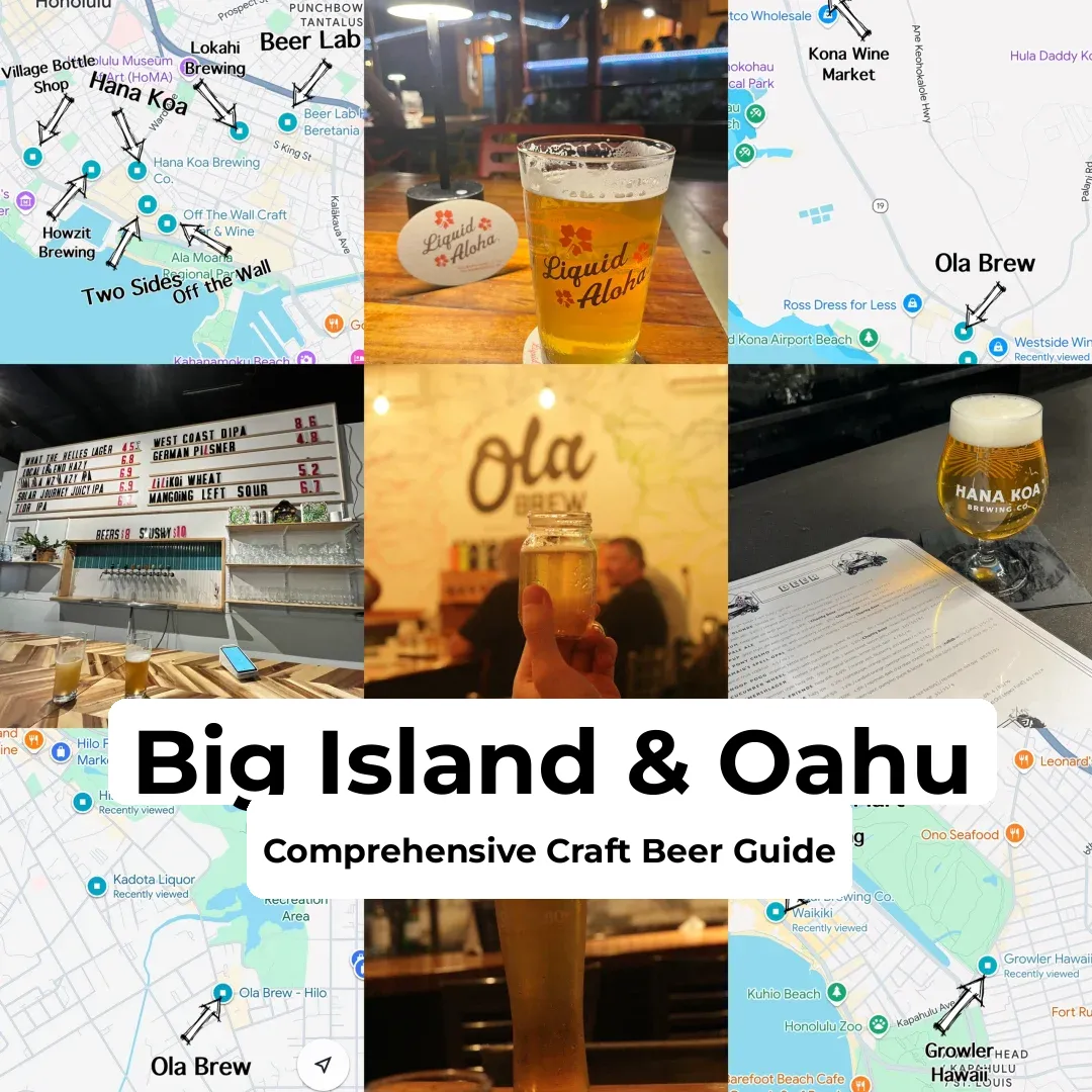 What to Drink in Hawaii? Ultimate Craft Beer Guide to Big Island & Oahu