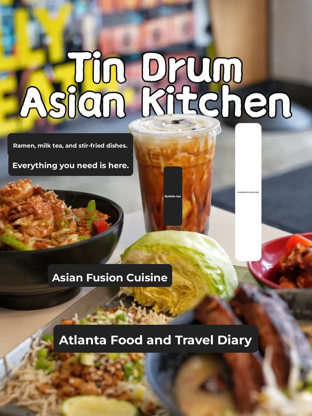 Atlanta Quick Bites | Tin Drum Asian Kitchen