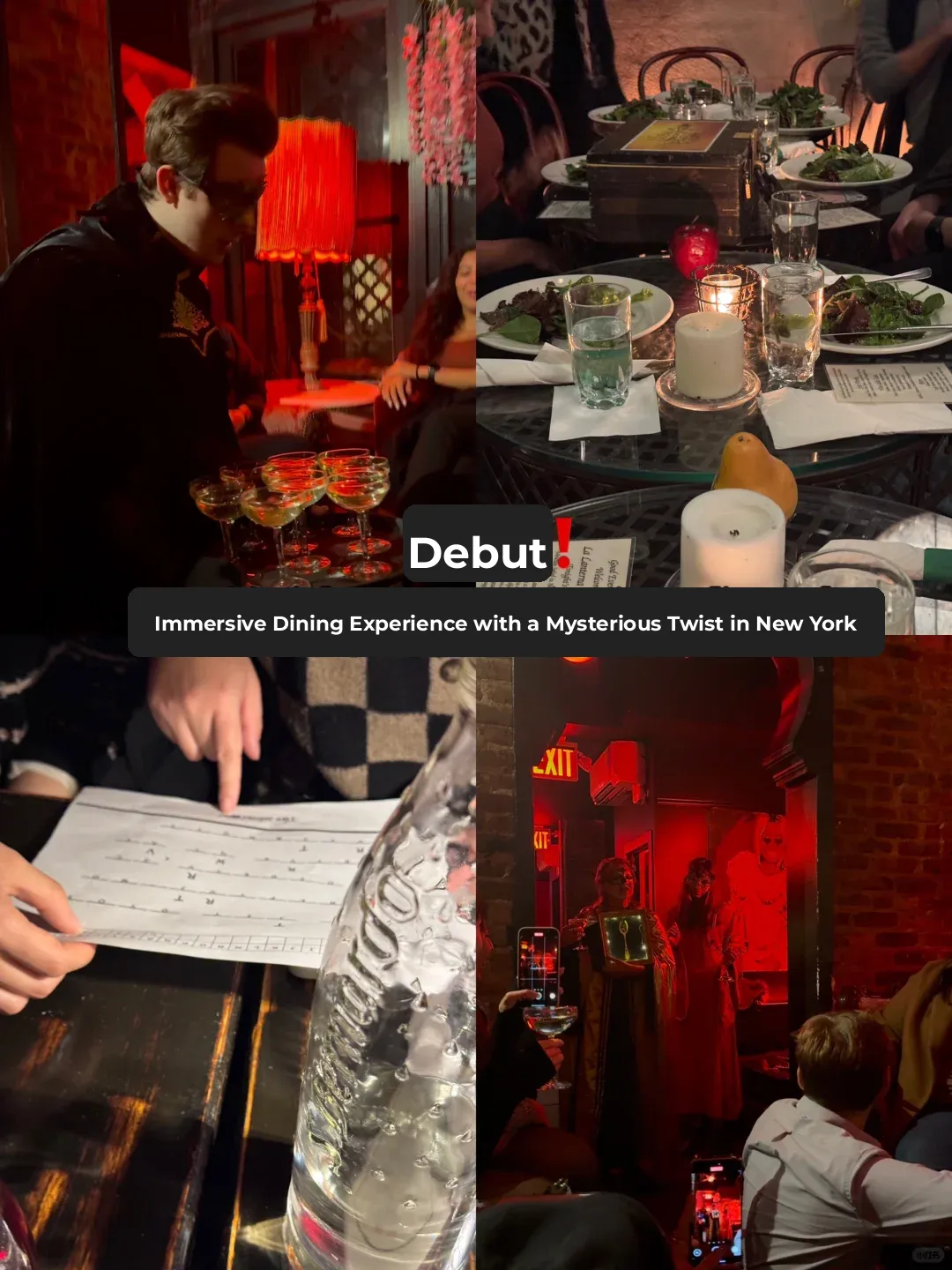 🆕 New York Mystery-Themed Immersive Dining Experience | Golden Spork 🔑