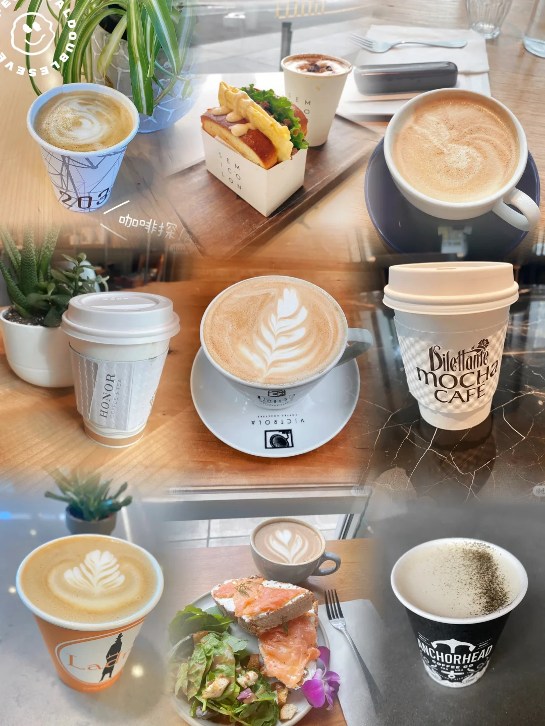 **Ultimate Coffee Shop Guide! All the Lattes I’ve Tried in Seattle ☕**
