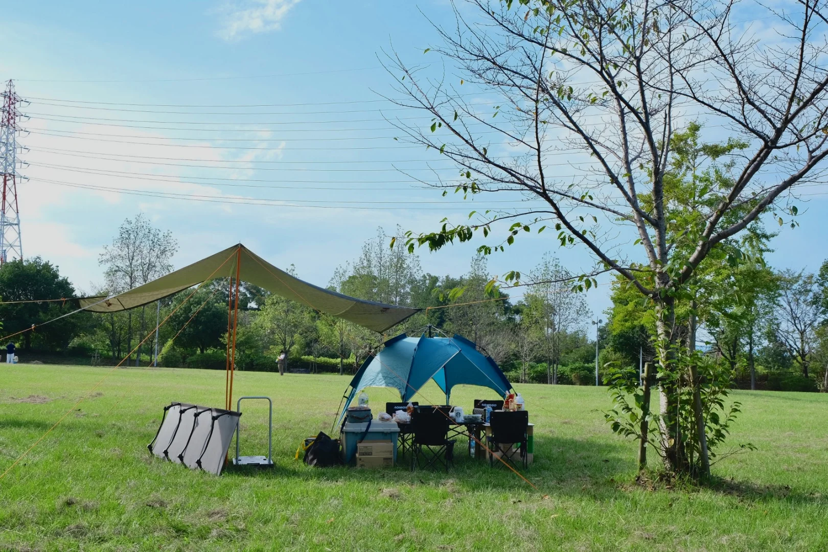 Osaka/First Camping Trip of the Fall ⛺️