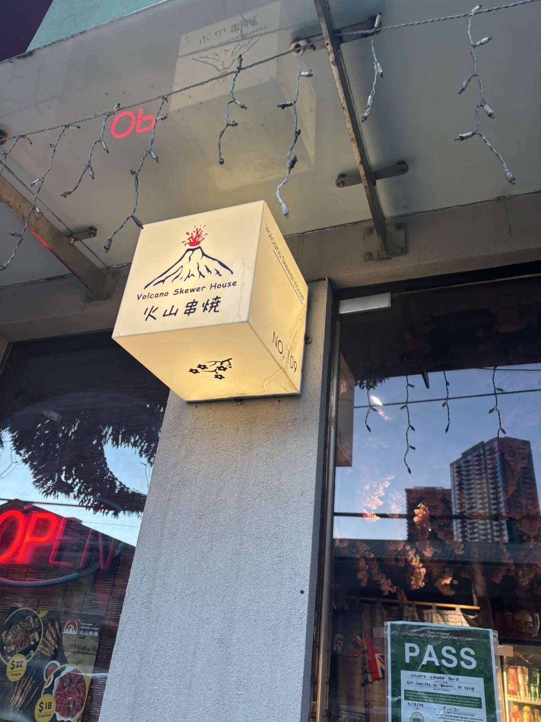 The volcanic skewers in Hawaii are absolutely delicious!