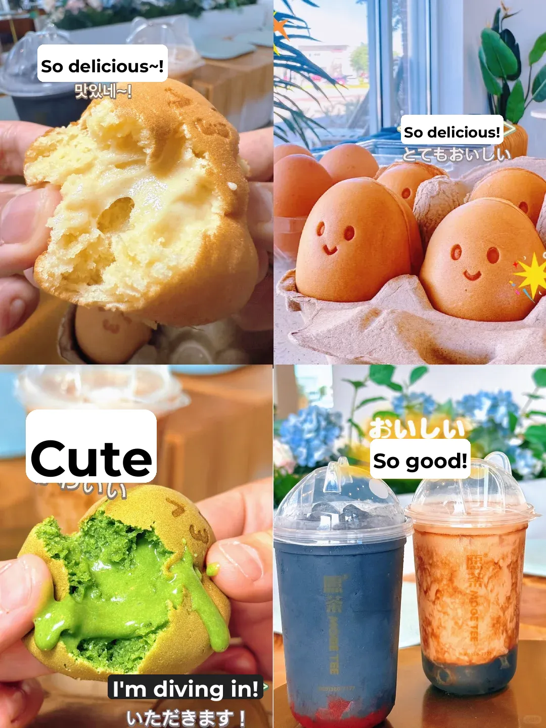 📍Orlando｜An Afternoon Tea Where Bubble Tea Meets Egg Waffles🥰