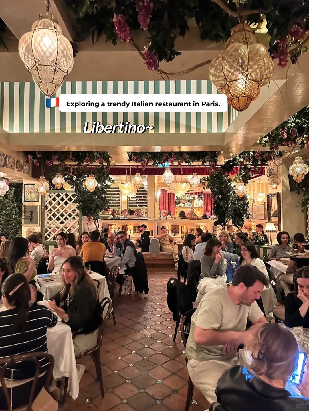 🇫🇷 Paris Hotspot Italian Eatery Review! | Libertino