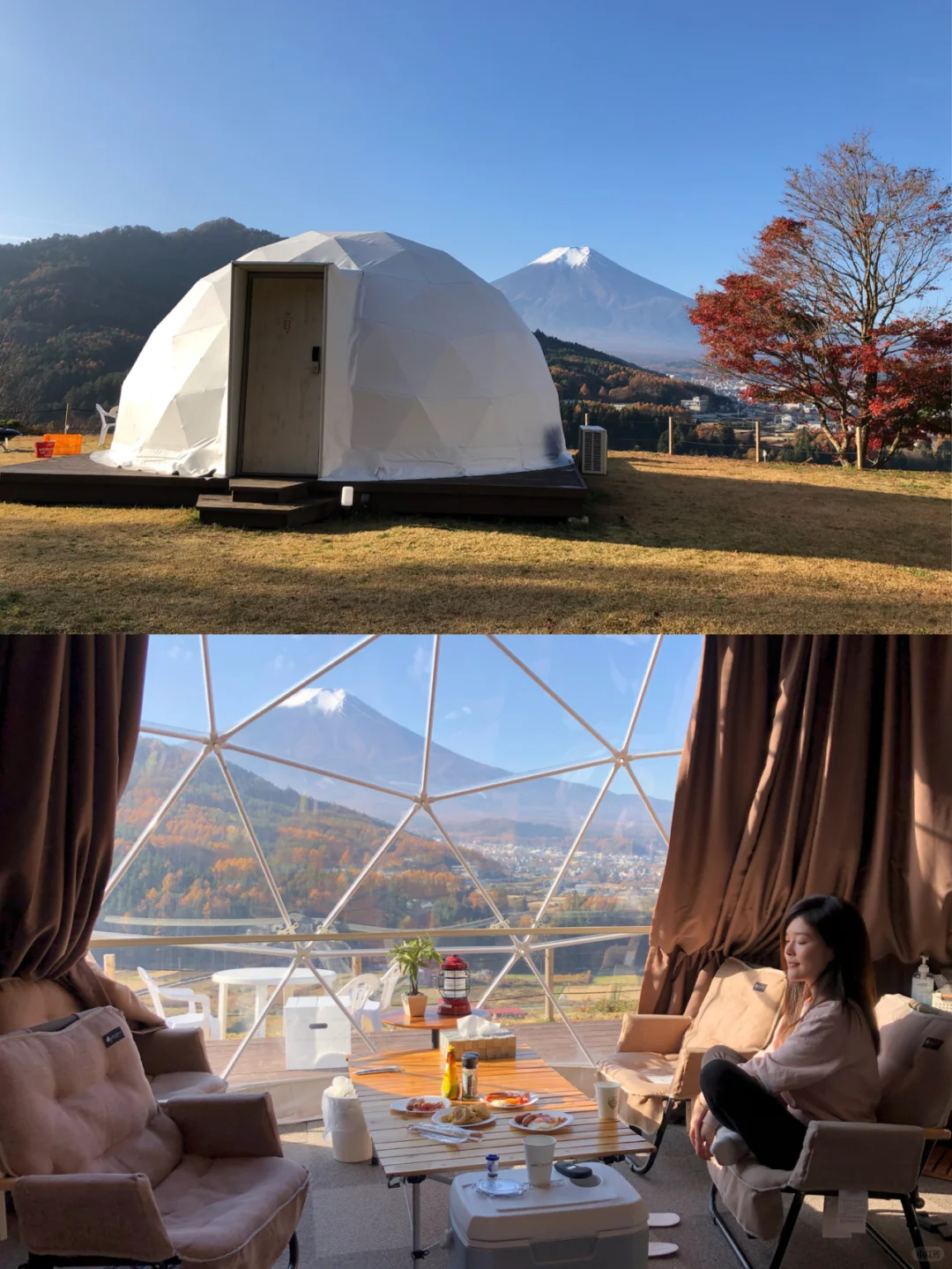 Tokyo Suburbs Camping | Unforgettable Glamping Experience with Stunning Views of Mount Fuji