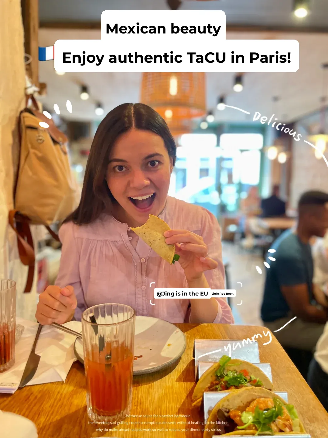 Mexican Beauty in Paris 📍🇫🇷 Takes You on a Taco Tour 🌮