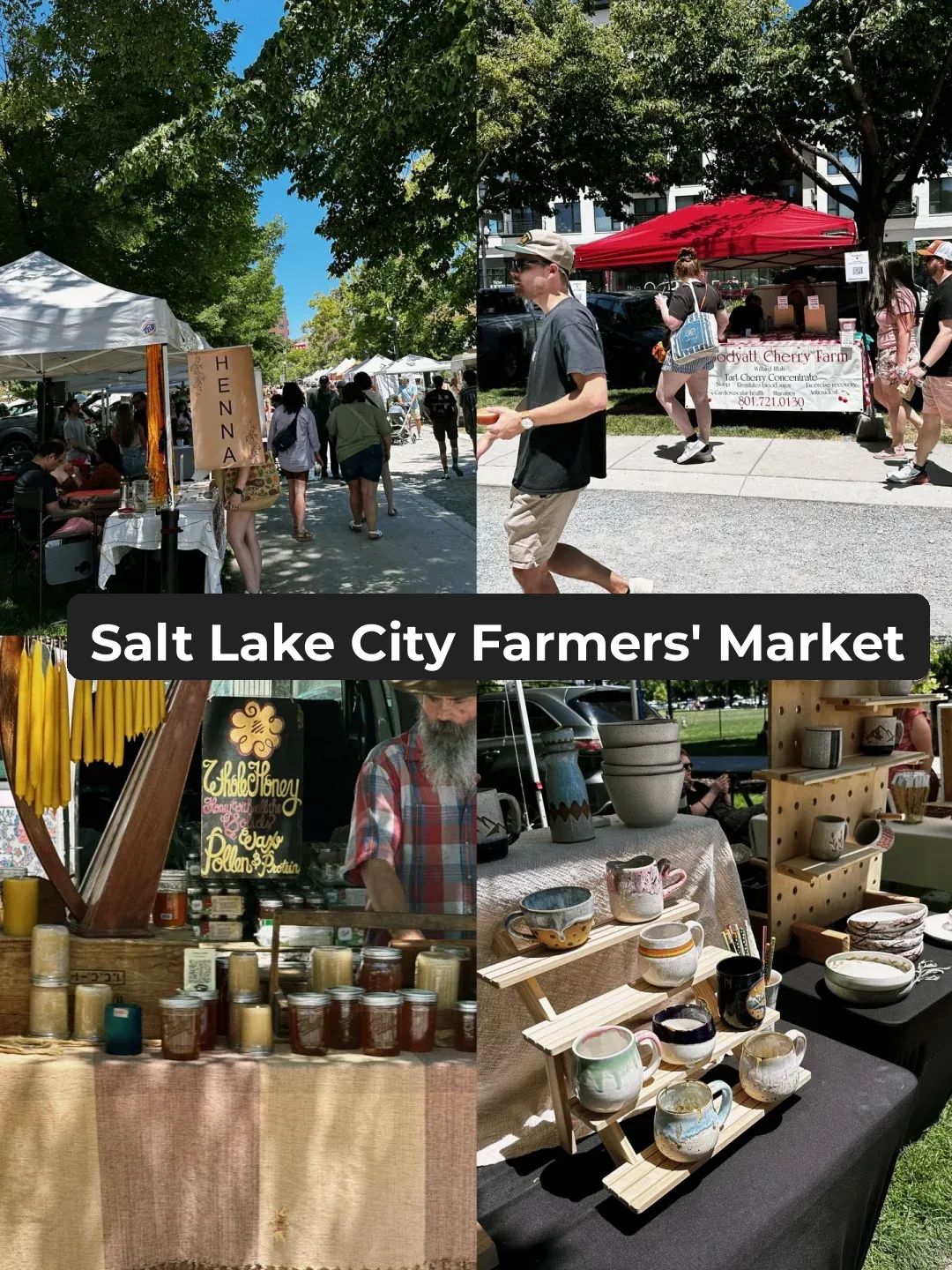 Salt Lake City Downtown Farmers' Market is Now Open❗️