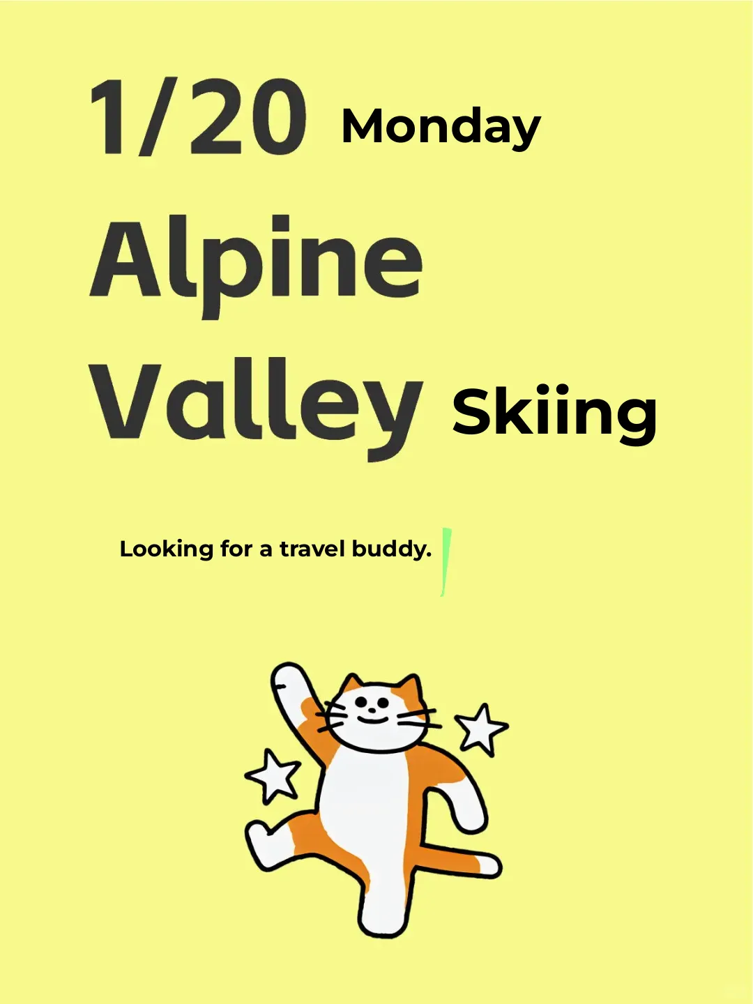 "Looking for Ski Buddies in Chicago"