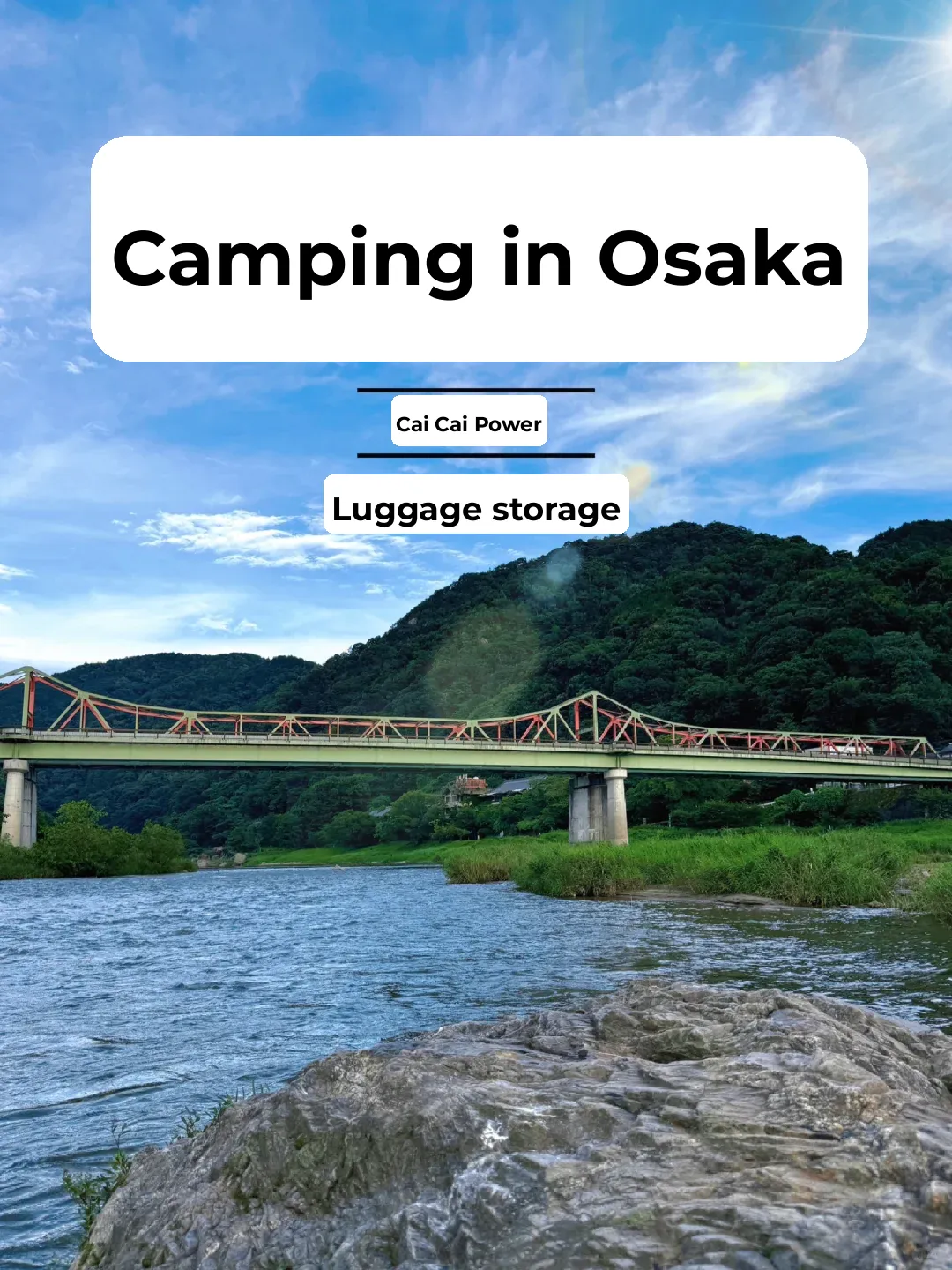 🇯🇵 Osaka's Ultimate Spot for Water Fun 💦 Camping Overnight 🏕️ and BBQ 🍖