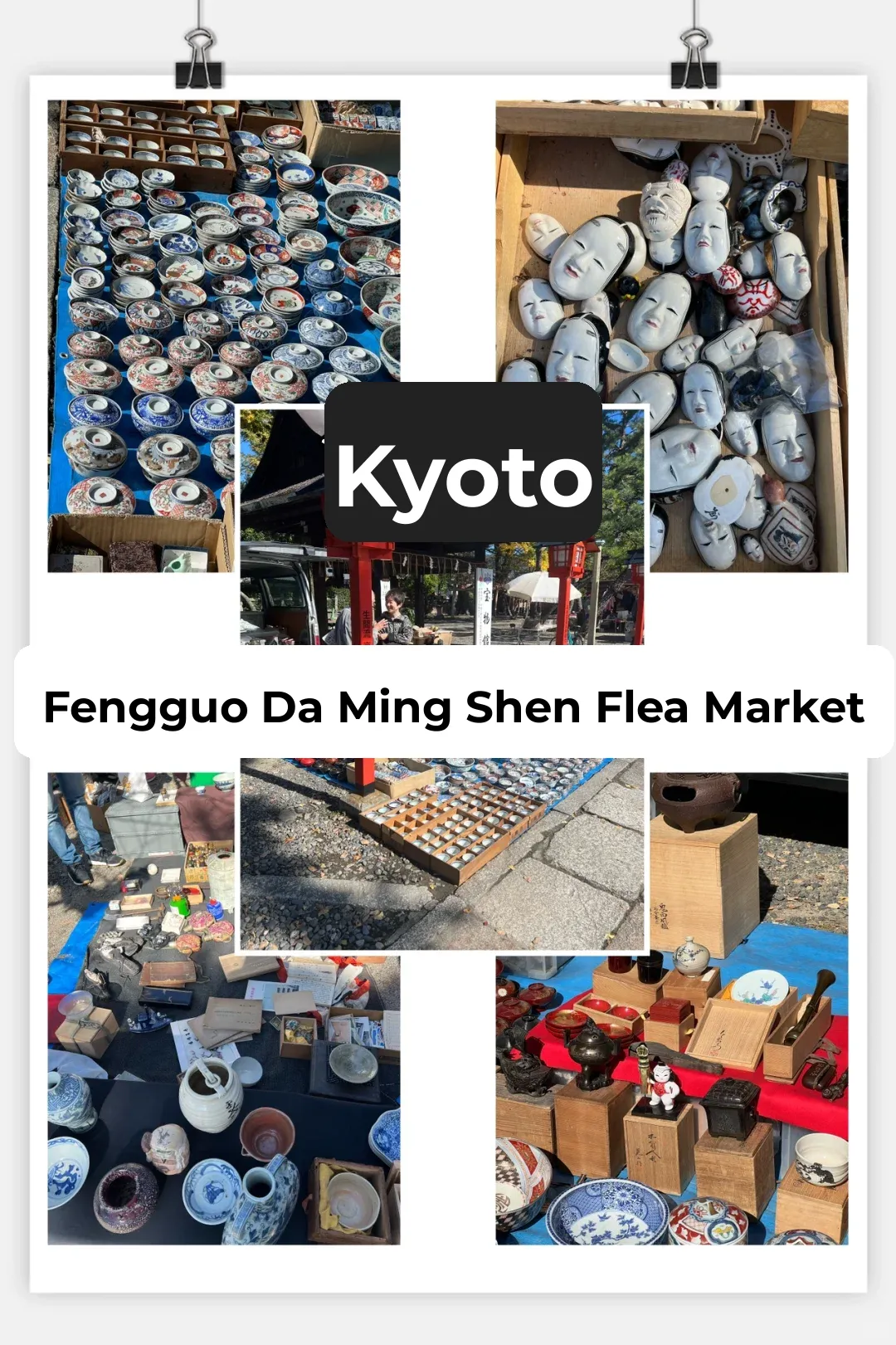 Stumbling Upon Kyoto's Antique Market