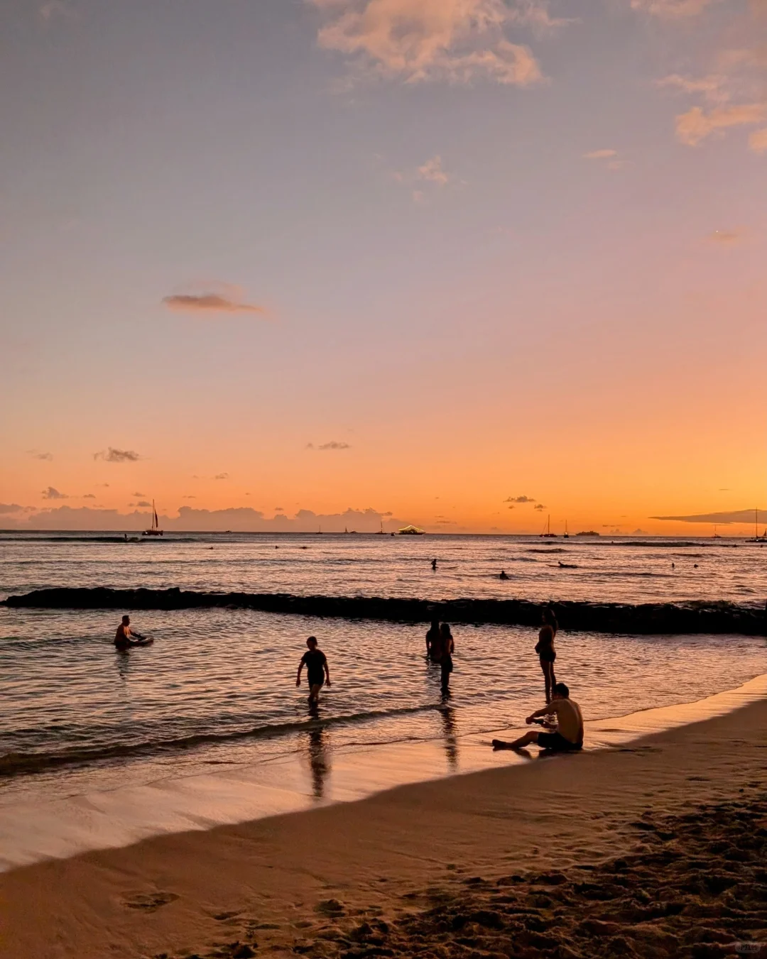 Fragments of a Hawaiian Sunset