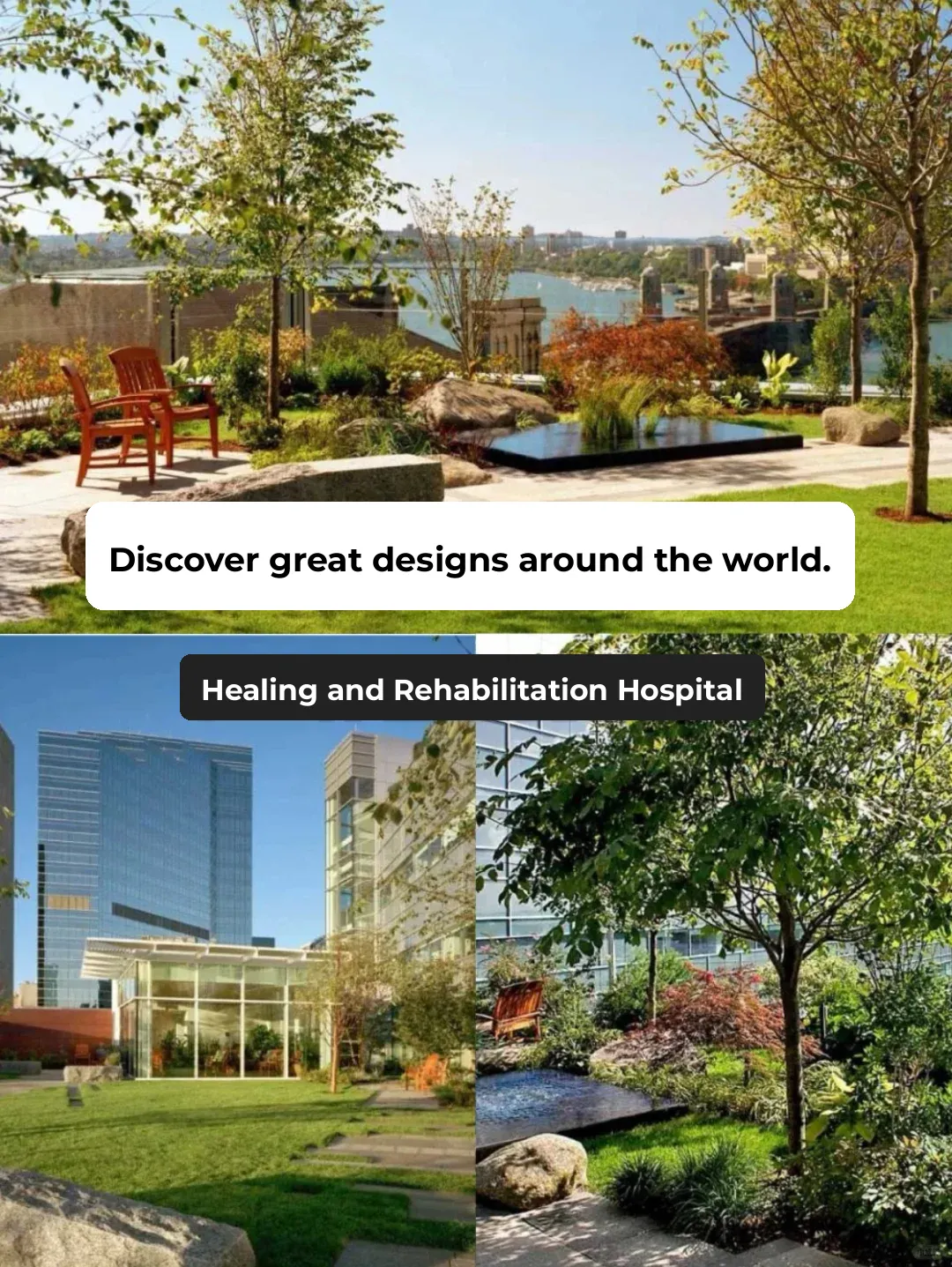 I get it now! Every neighborhood in the future must have a healing space.