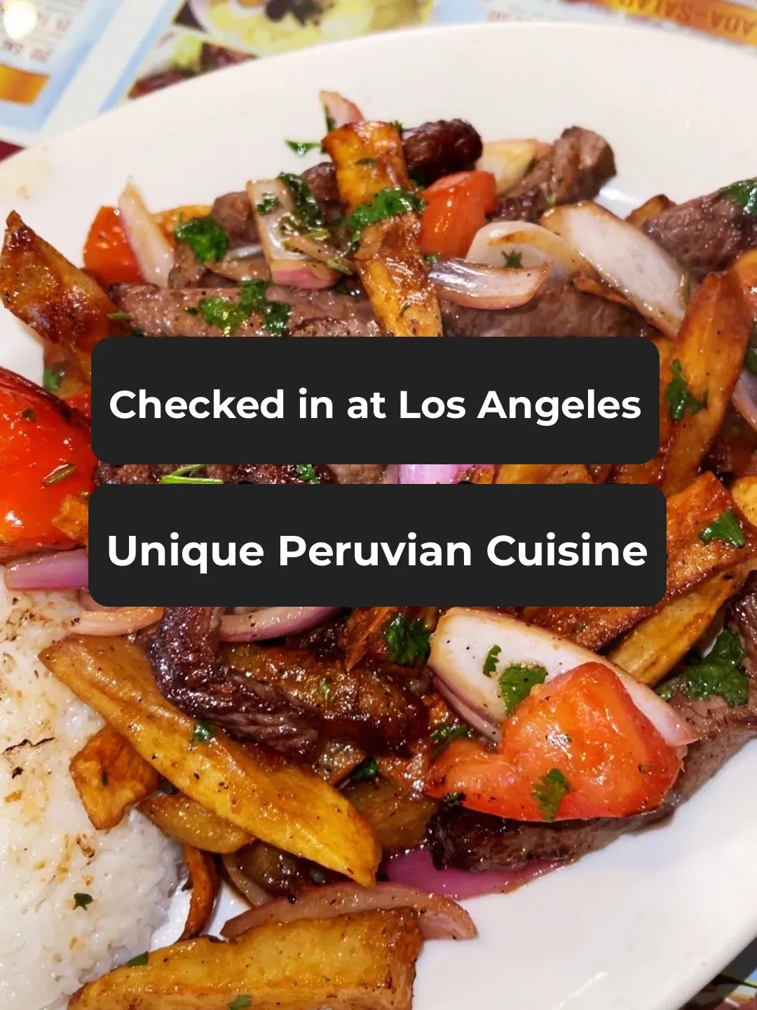 Check out this unique Peruvian eatery!!