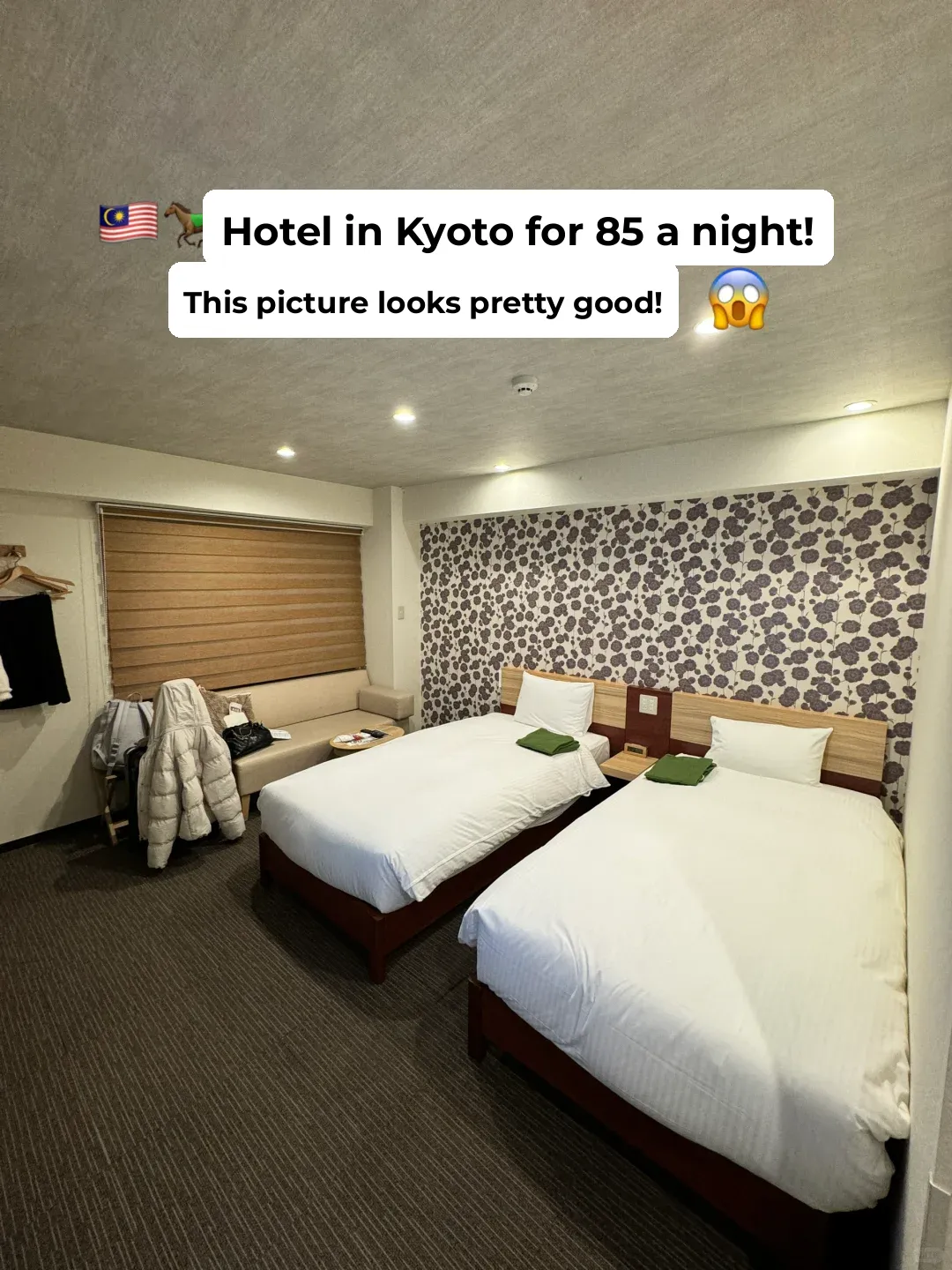 🇲🇾🇯🇵 Kyoto Gem: Under 🐎💯 Per Person for a Night!