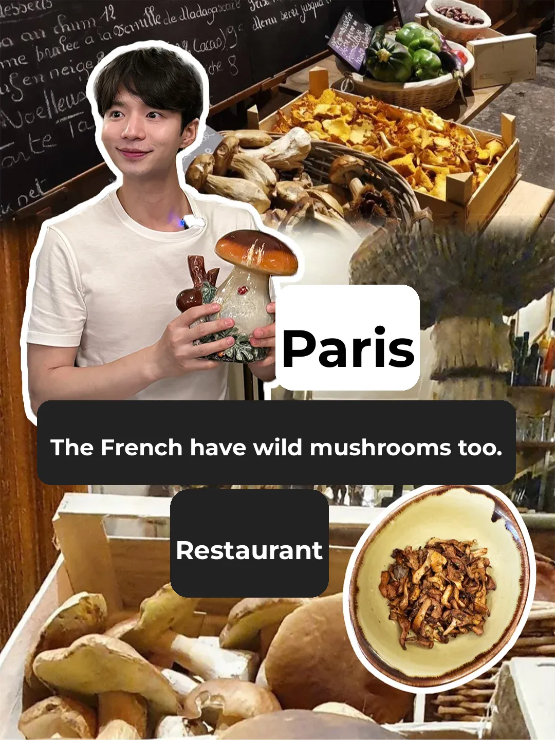 What Does a French Wild Mushroom Restaurant Look Like?