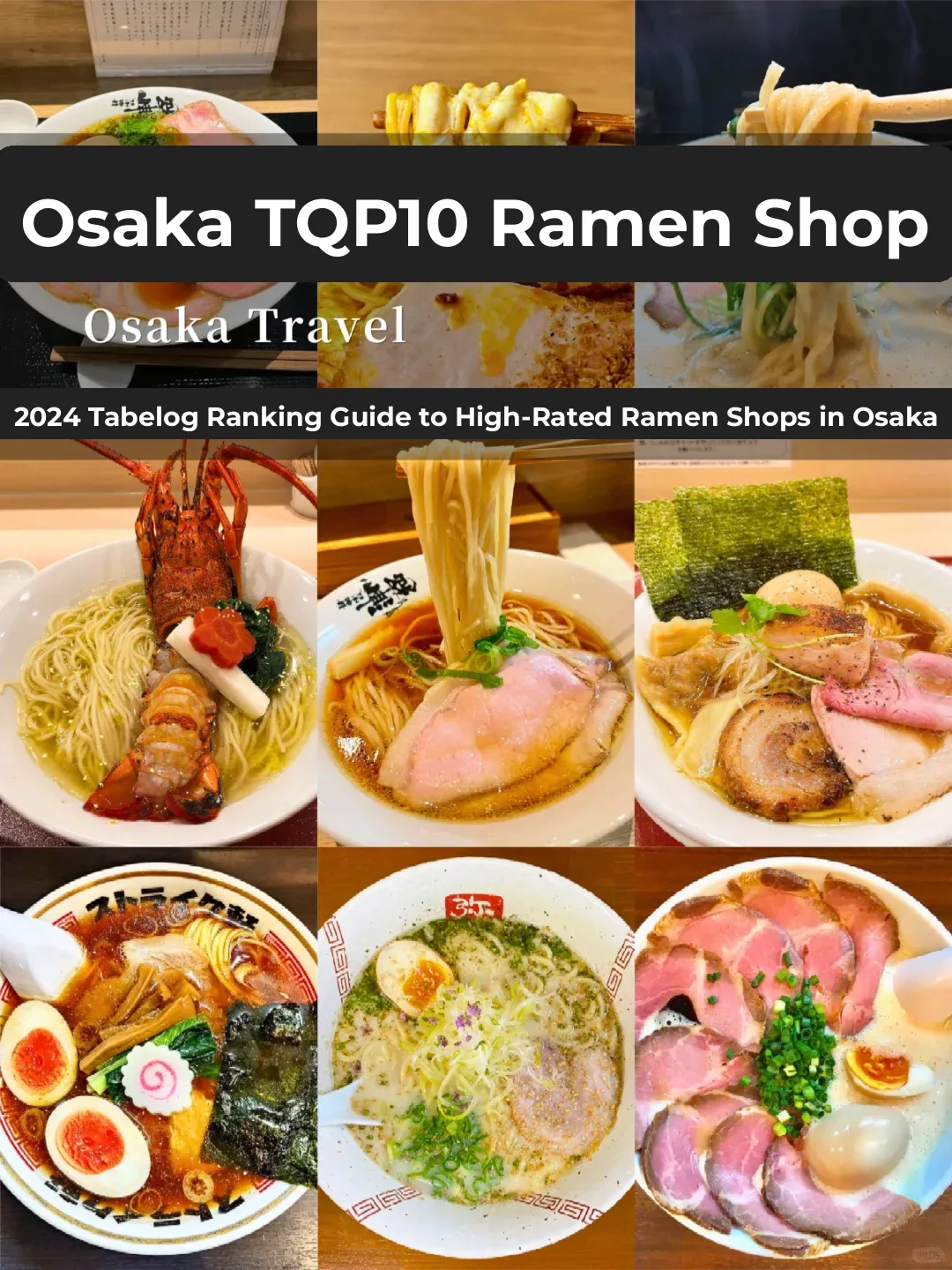 Top 10 Ramen Spots in Osaka 2024 ❗ Obviously No Ichiran