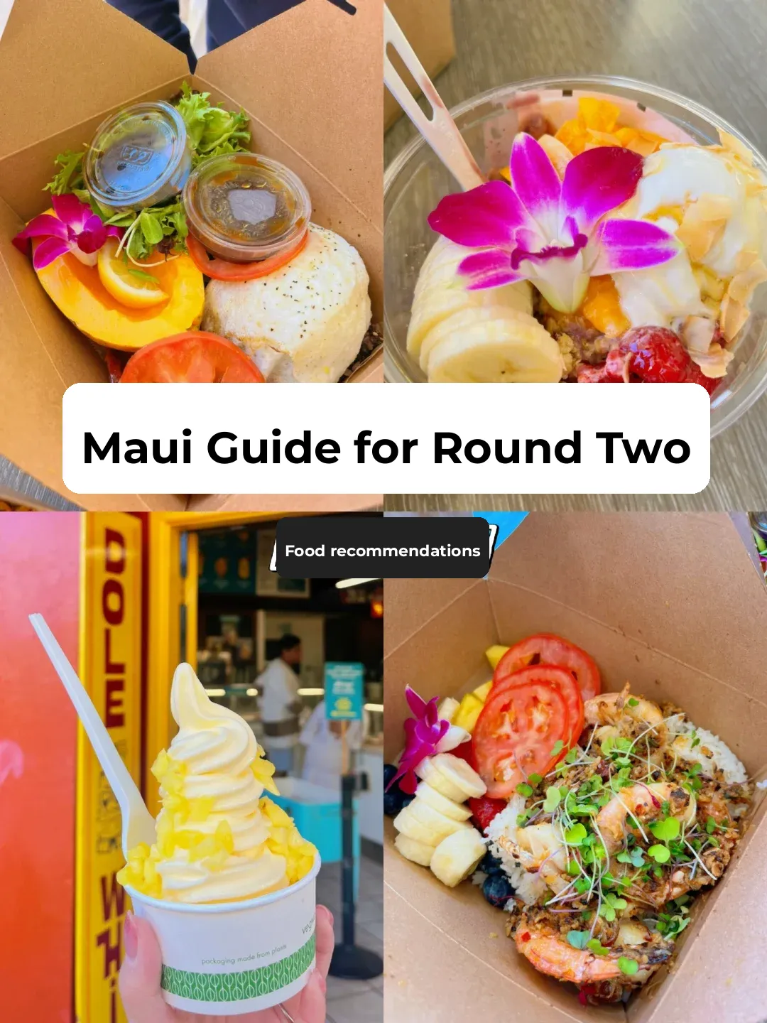 Second Time in Maui🌺 Guide (Part 2) | Must-Try Eats in the Culinary Desert