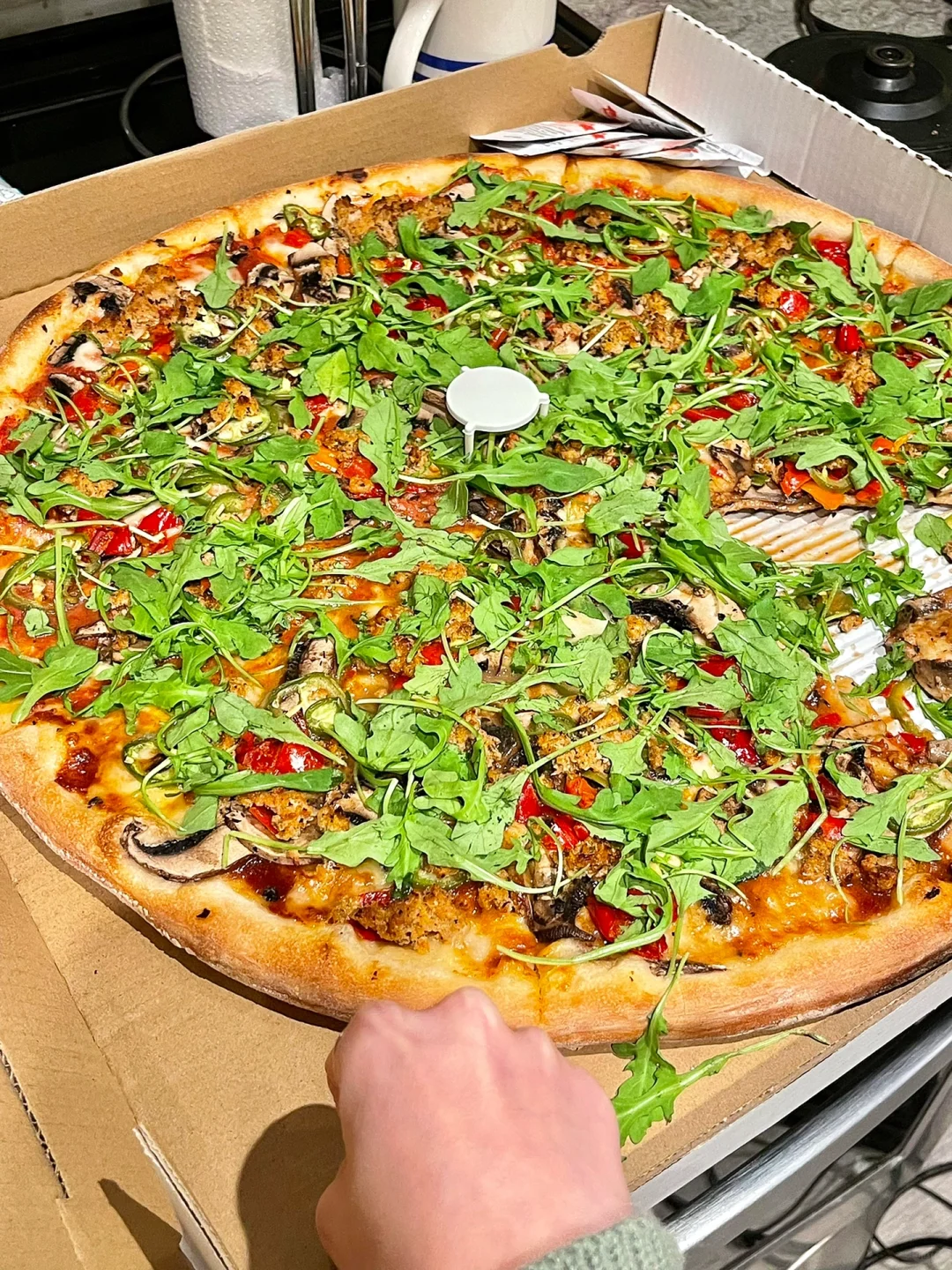 Words can't describe how delicious this pizza is!!