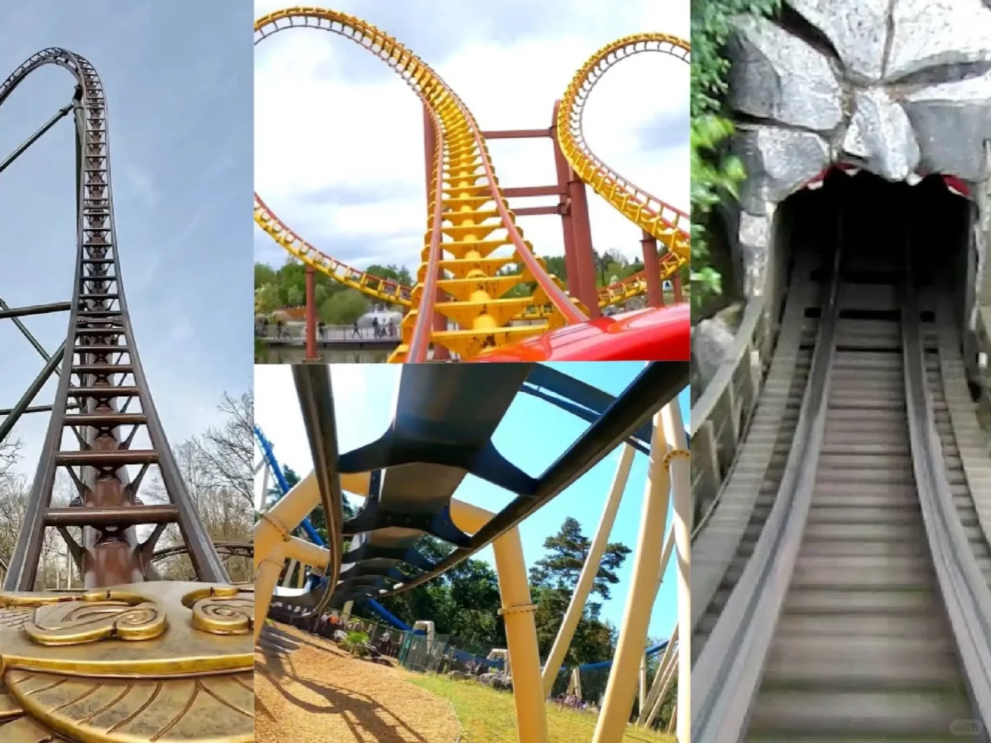 Blasting Through 4 Asterix Park Roller Coasters in One Go 🎢