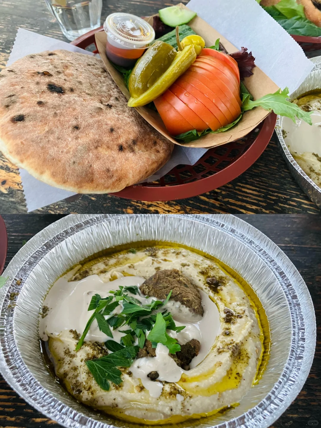 Middle Eastern Dish: Falafel Plate