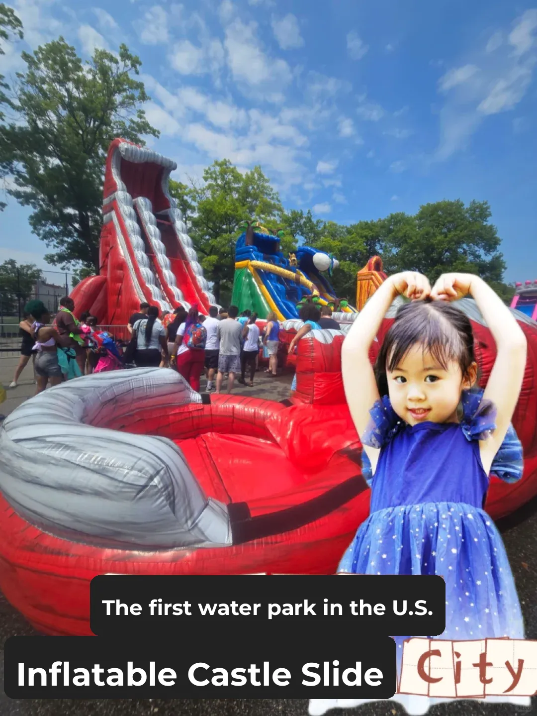 America's First Inflatable Water Park Comes to New York‼️ Only $20!