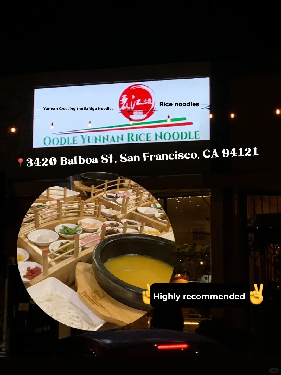 San Francisco | New Spot Alert: Super Tasty Yunnan Rice Noodle Soup!