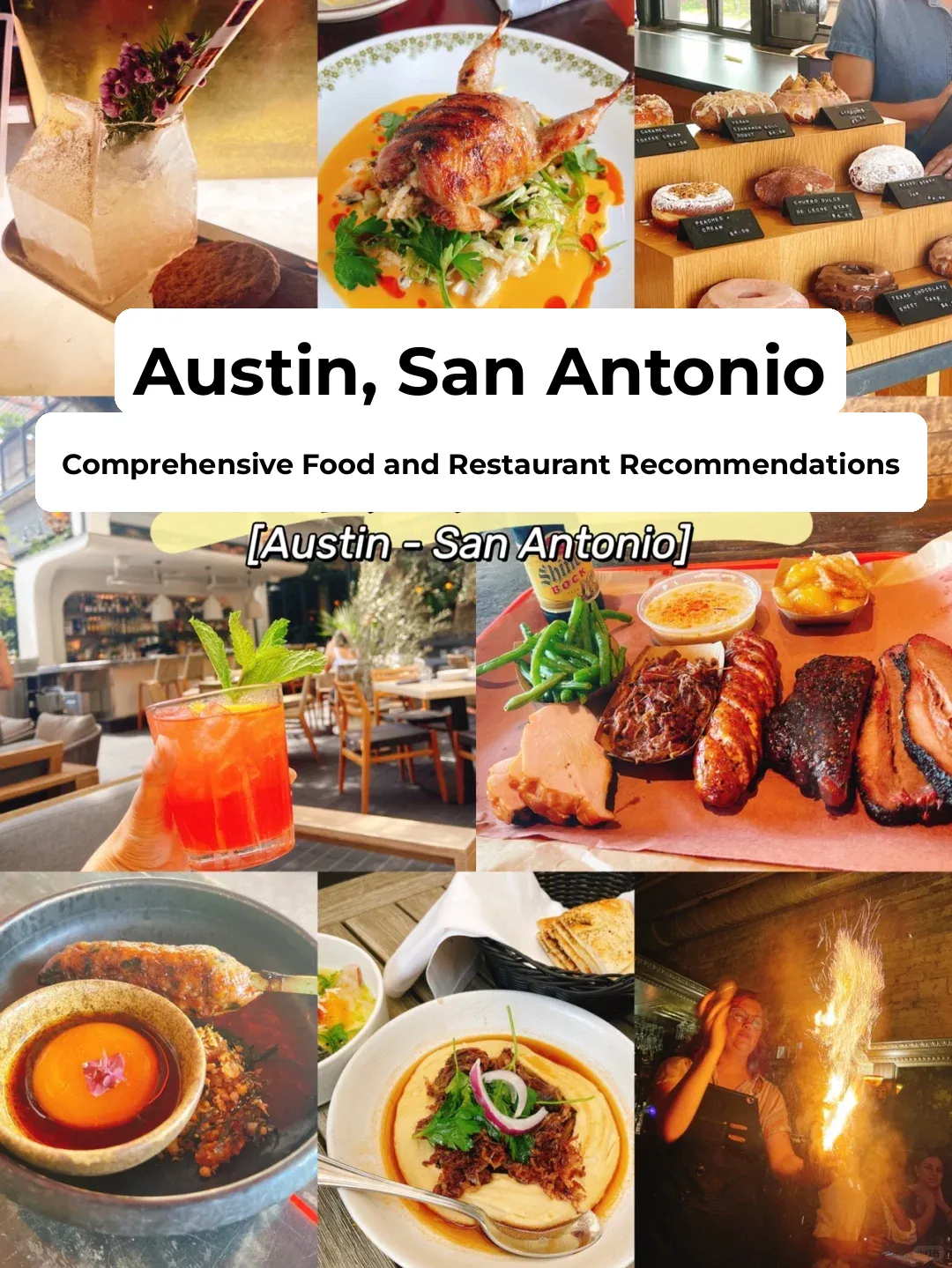 Austin-San Antonio Ultimate Food Guide: Best Restaurant Recommendations