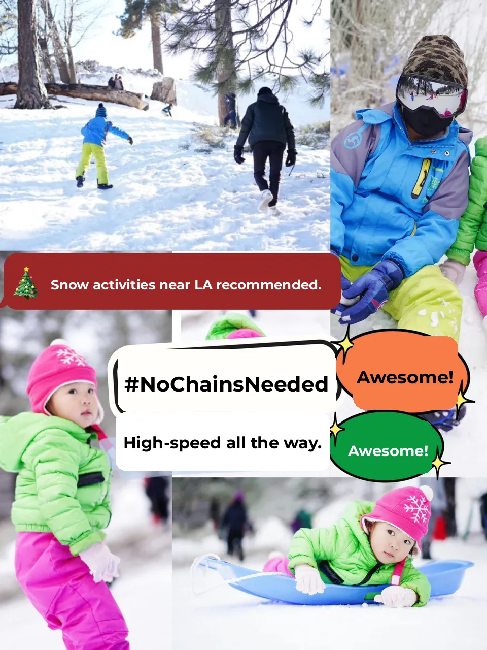 LA Ski Spots You Need to Know: No Chains, No Charge!