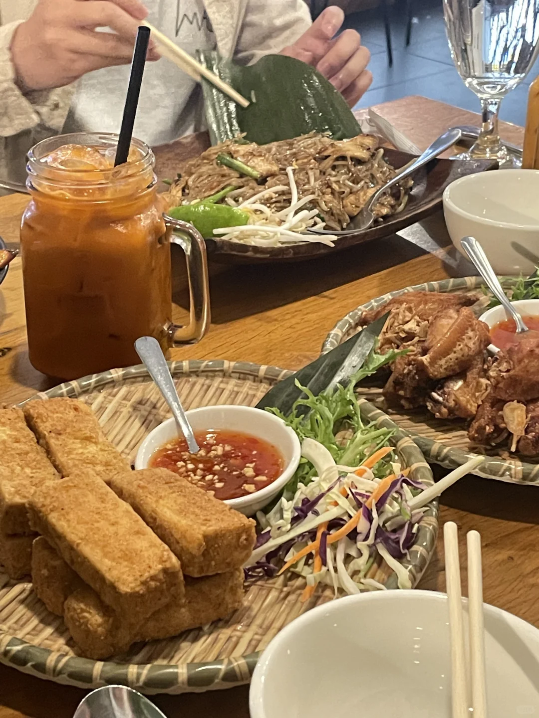 I also tried a lot of Thai food in Seattle