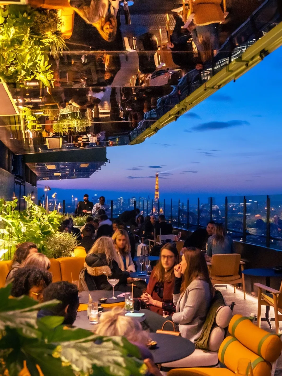 Sky-High Views of Paris at This Chic French Rooftop Bar! 🥂