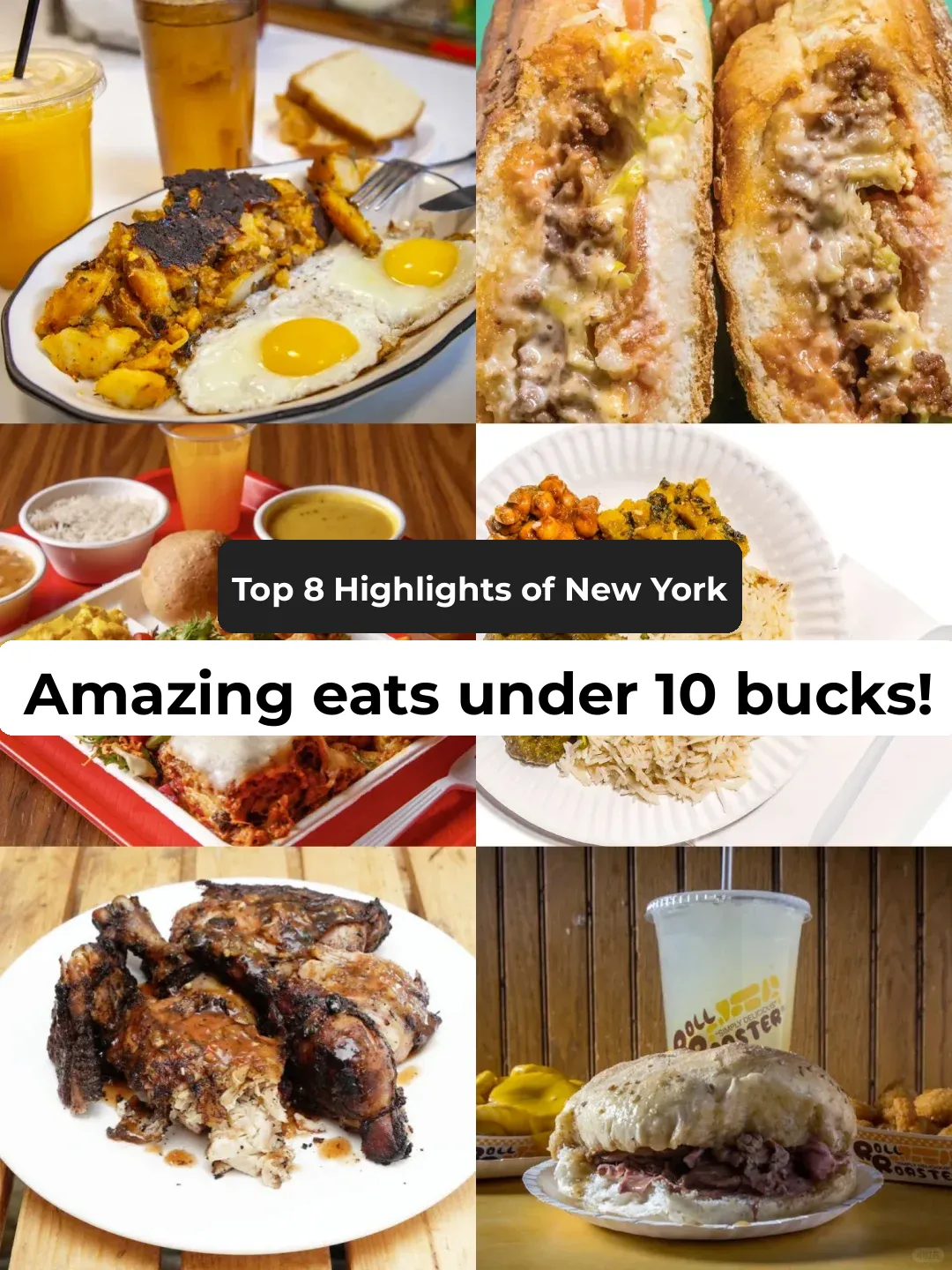 New York | Top-tier Eats Under $10: A Massive Roundup 🤩💕